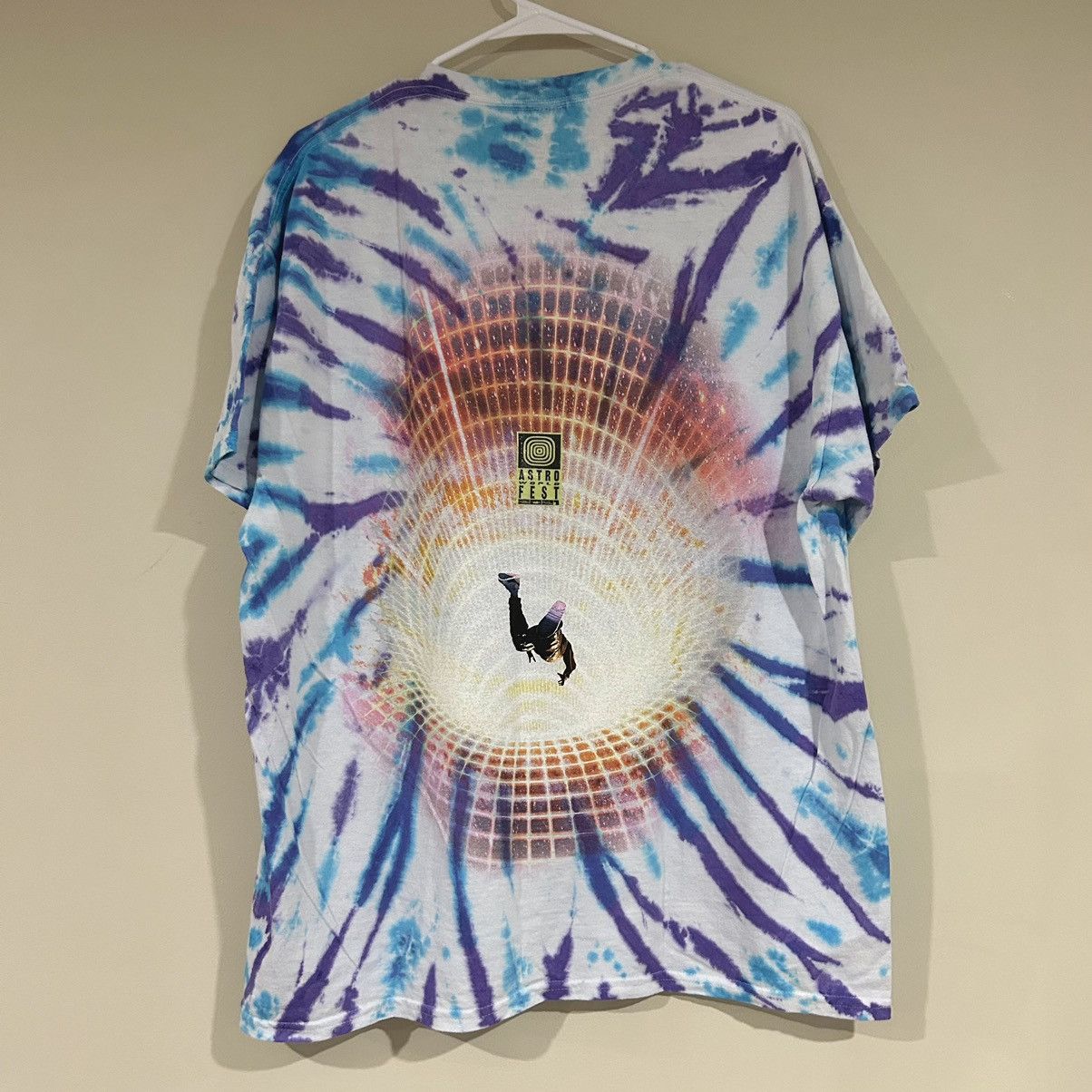 Travis Scott 2021 Travis Scott Astrofest Tie Dye Shirt Size US L / EU 52-54 / 3 - 2 Thumbnail