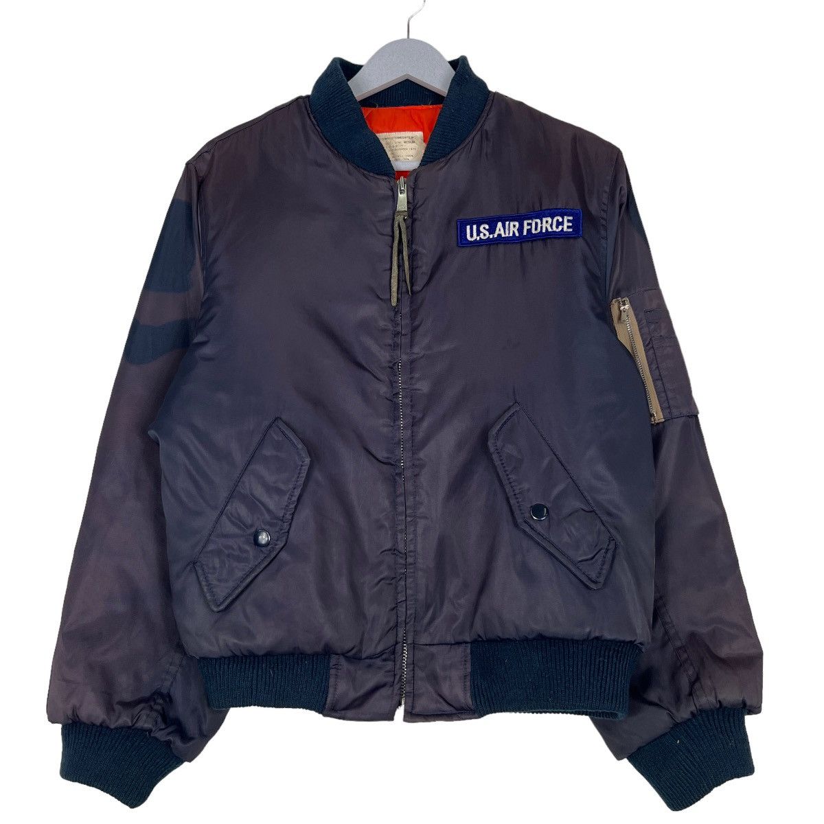 Japanese Brand 🔥 RIOT VINTAGE MA 1 BOMBER JACKET Size US M / EU 48-50 / 2 - 1 Thumbnail