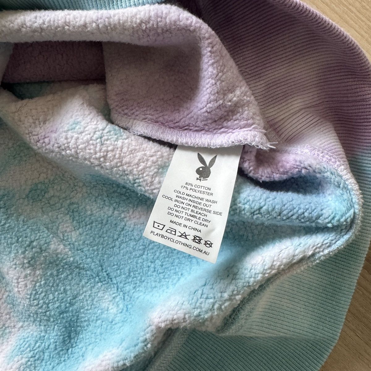 Playboy Playboy Pastel Tie Dye Hoodie Size US XXL / EU 58 / 5 - 4 Thumbnail