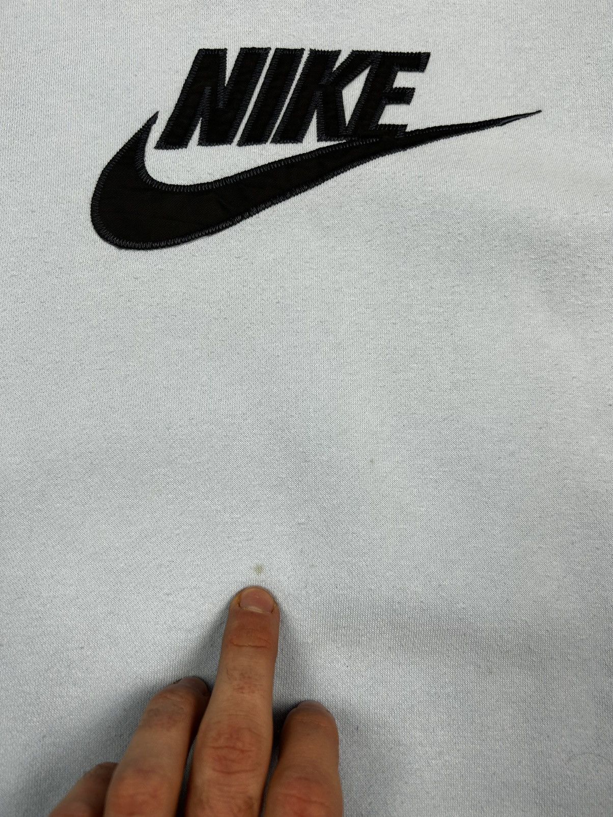 Nike × Vintage OOs Vintage Nike Oversized Big Logo Retro Sweatshirt Rare Size US M / EU 48-50 / 2 - 3 Thumbnail