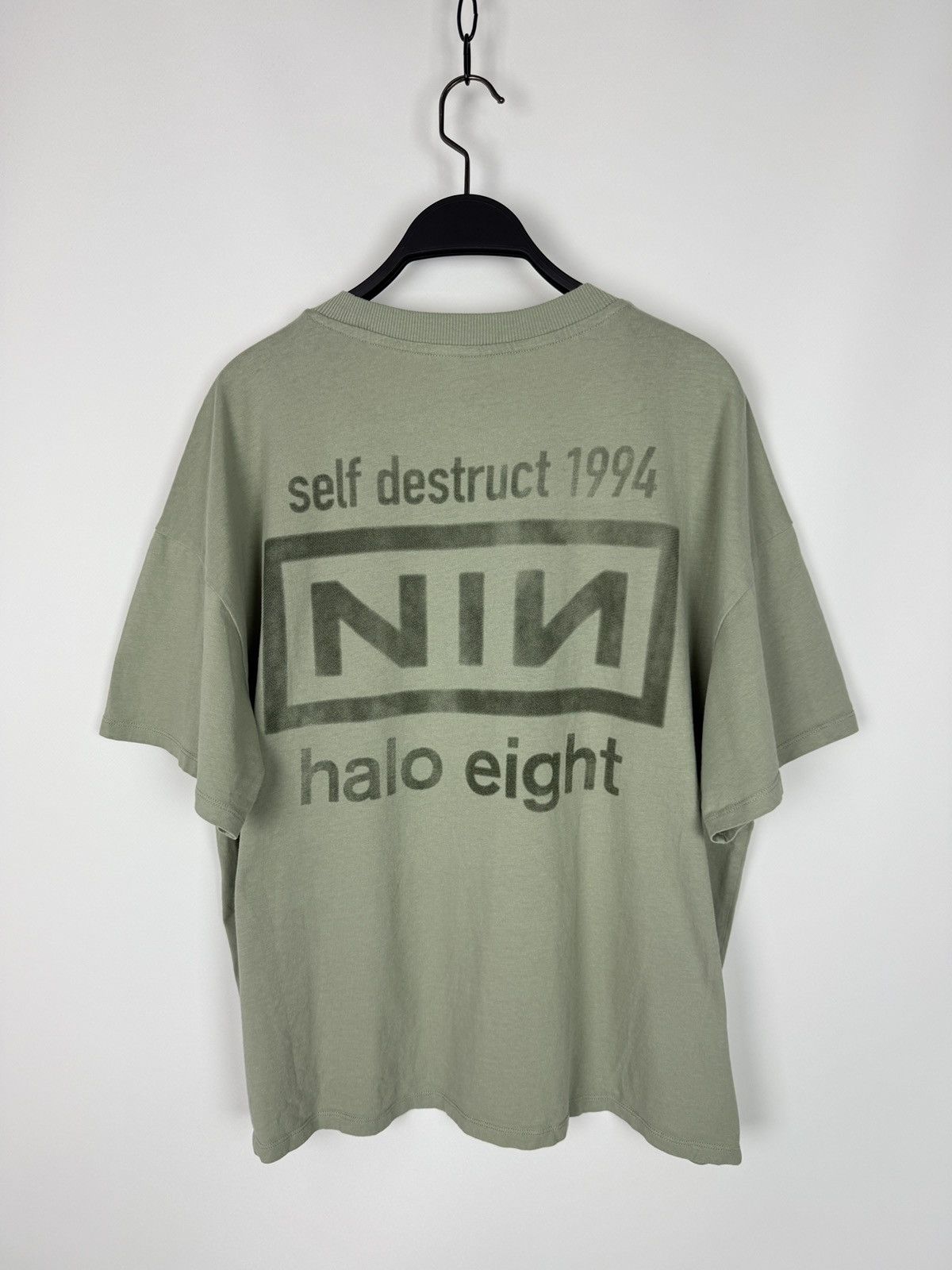 Band Tees H&M x Nine Inch Nails The Downward Spiral Boxy Tee Size US L / EU 52-54 / 3 - 4 Thumbnail