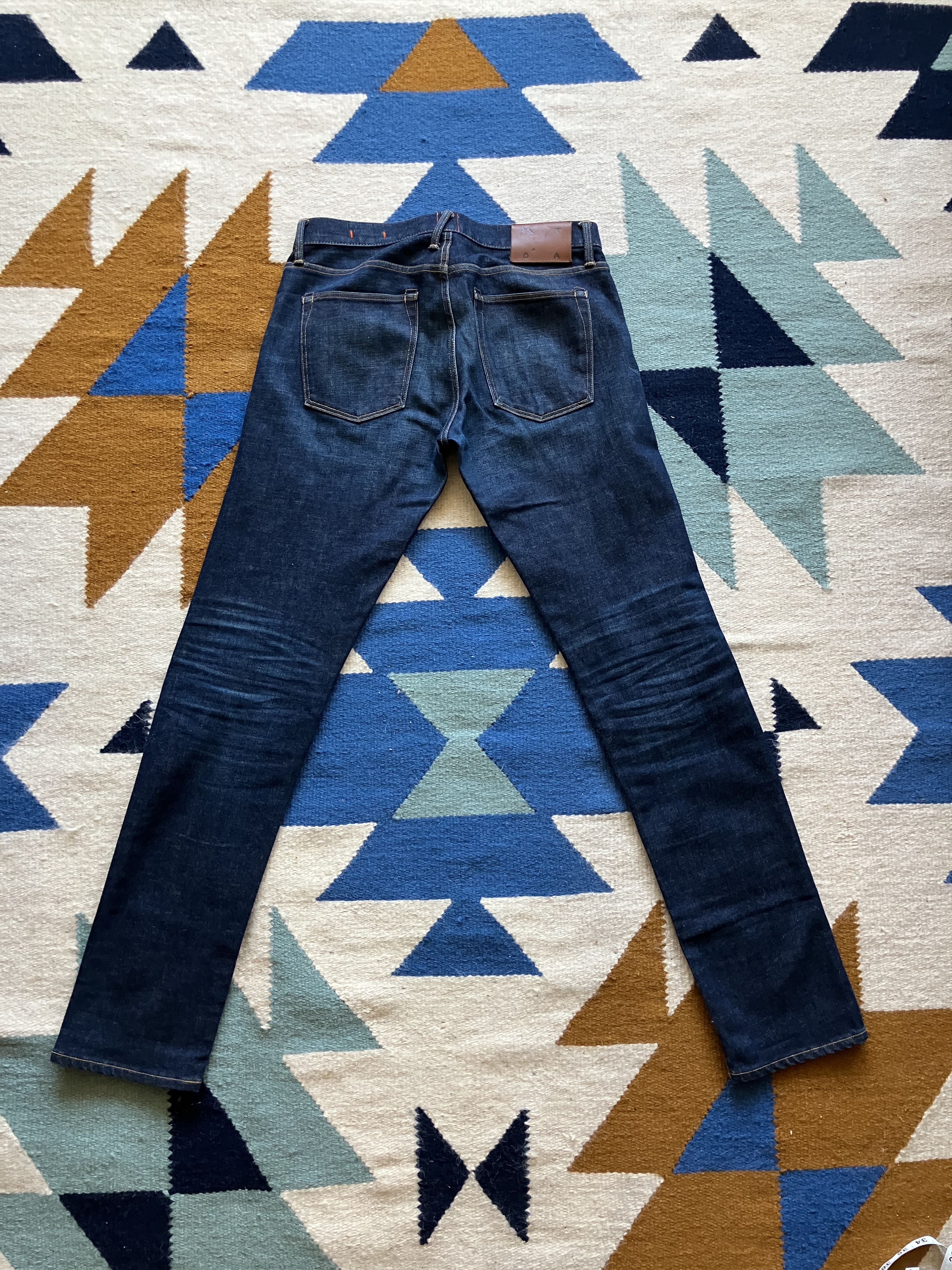 Hiroshi Kato The Pen Slim - Tyler 14oz Stretch Selvedge Size US 31 - 2 Thumbnail