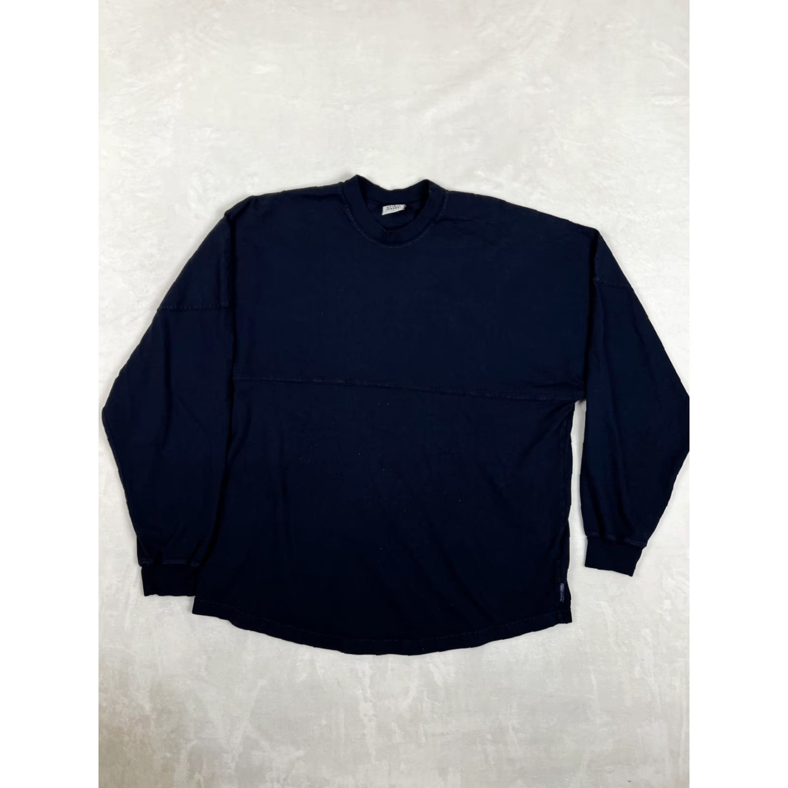 ESPIRIT Spirit Jersey Shirt Mens Long Sleeve XL Navy Blue Mandalay Beach California Crew Neck Graphic Print 90s Travel Coast Beach Size US XL / EU 56 / 4 - 2 Thumbnail