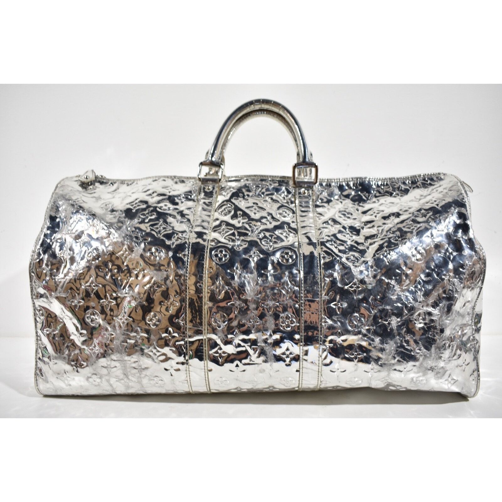 Louis Vuitton Louis Vuitton Keepall Mirror Weekend Travel Duffle Bag Size ONE SIZE - 10 Thumbnail