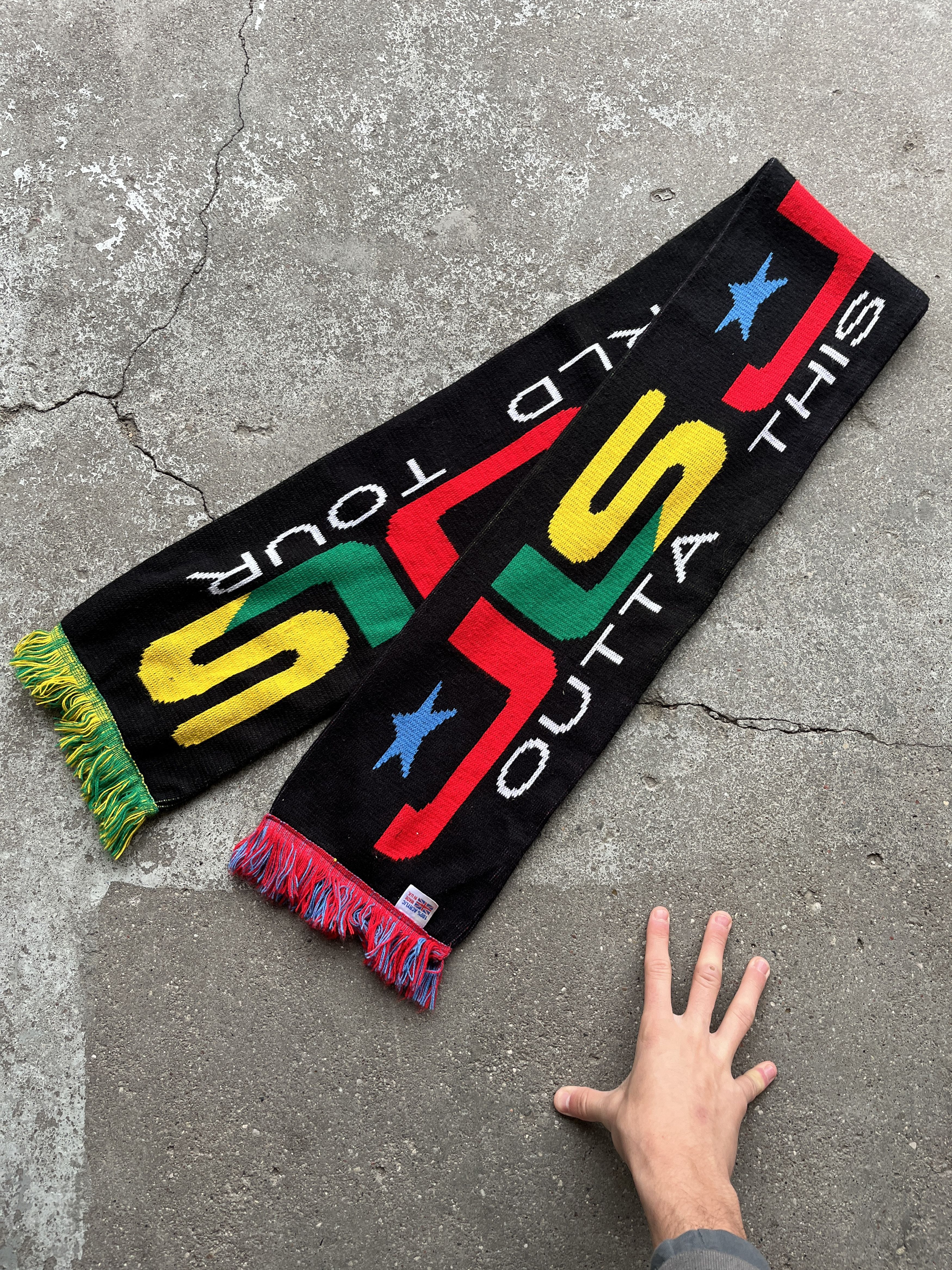 Other scarf jls outta this tour grunge rasta bob marley vibes Size ONE SIZE - 3 Thumbnail
