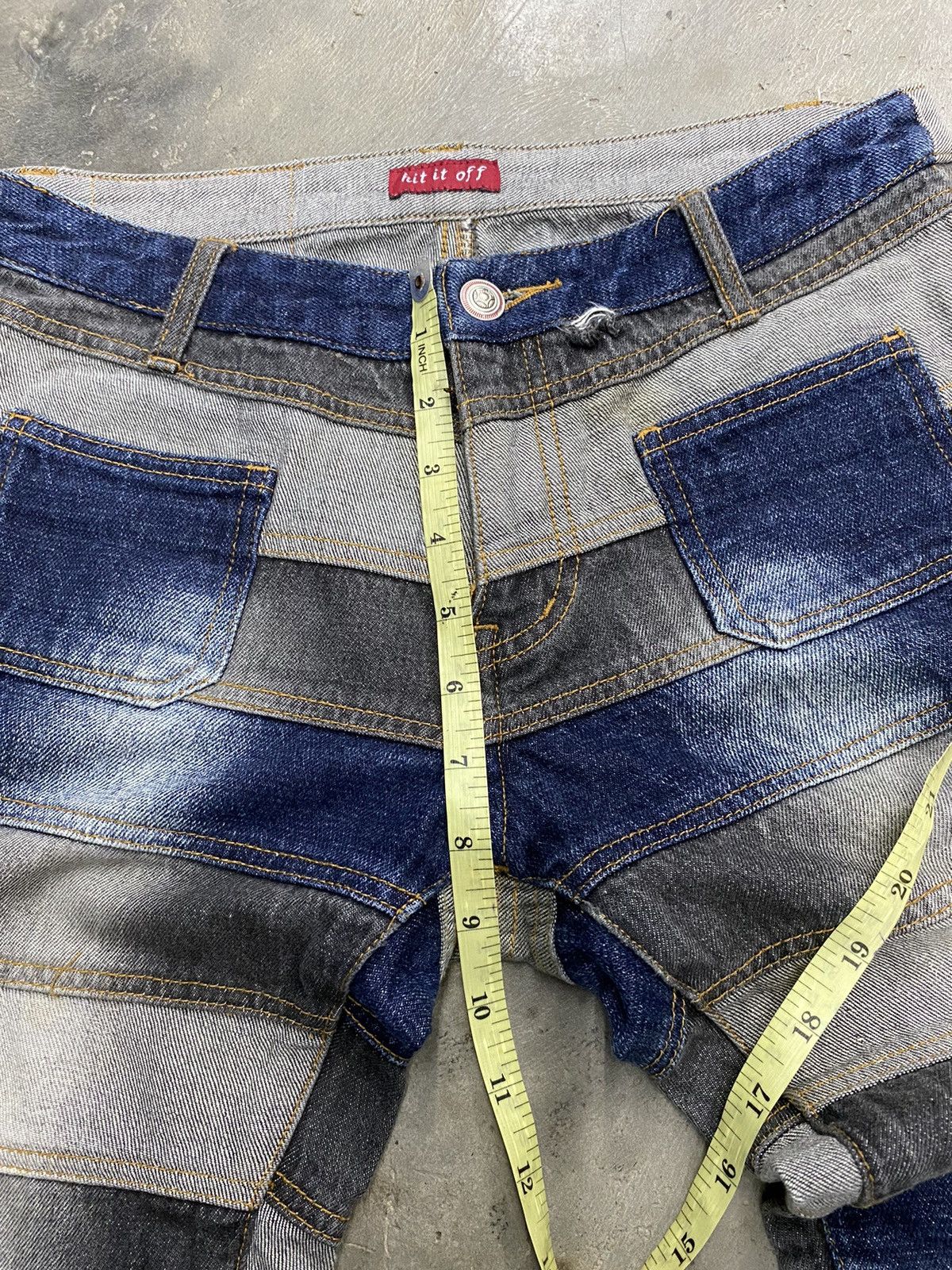 Hysteric Glamour × If Six Was Nine × Japanese Brand japanese flare haggy denim jeans like hysterics Size US 28 / EU 44 - 9 Thumbnail