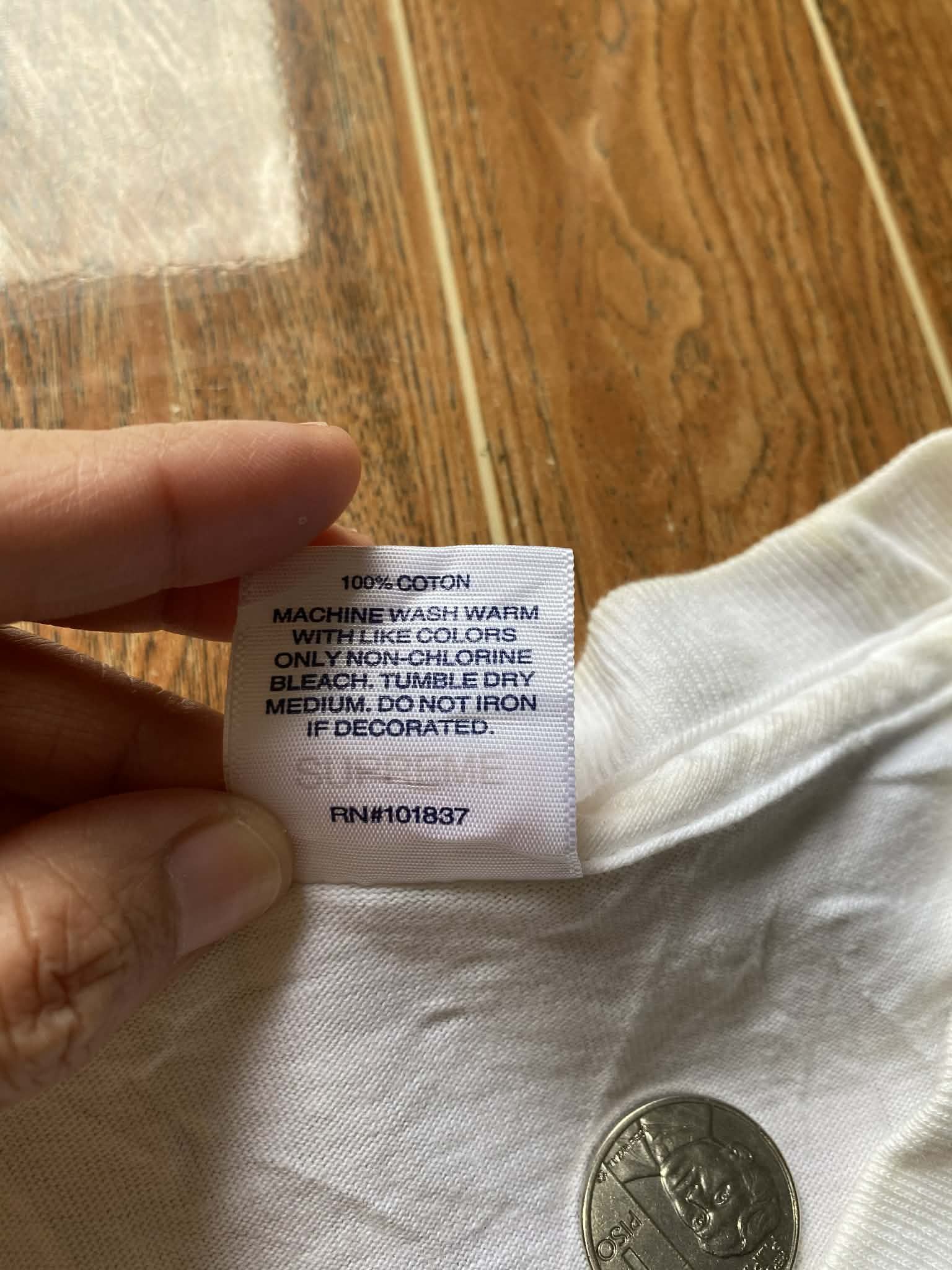 Supreme Supreme Mona Lisa Tee F/W 18 Size US XL / EU 56 / 4 - 4 Thumbnail
