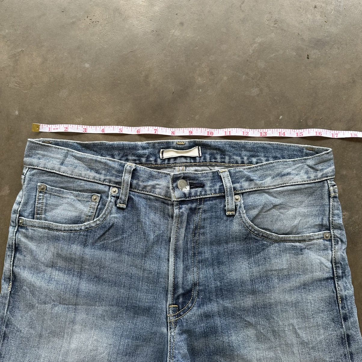 Japanese Brand Vintage Japanese Faded Distressed Denim Jean Pant W33 Size US 33 - 8 Thumbnail