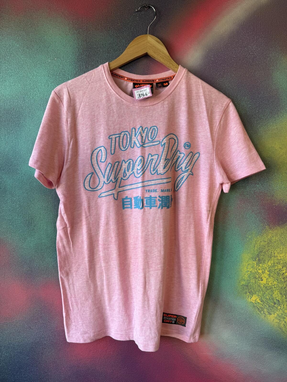 Other Superdry pink Tokyo athletics graphic t shirt Size US M / EU 48-50 / 2 - 1 Thumbnail