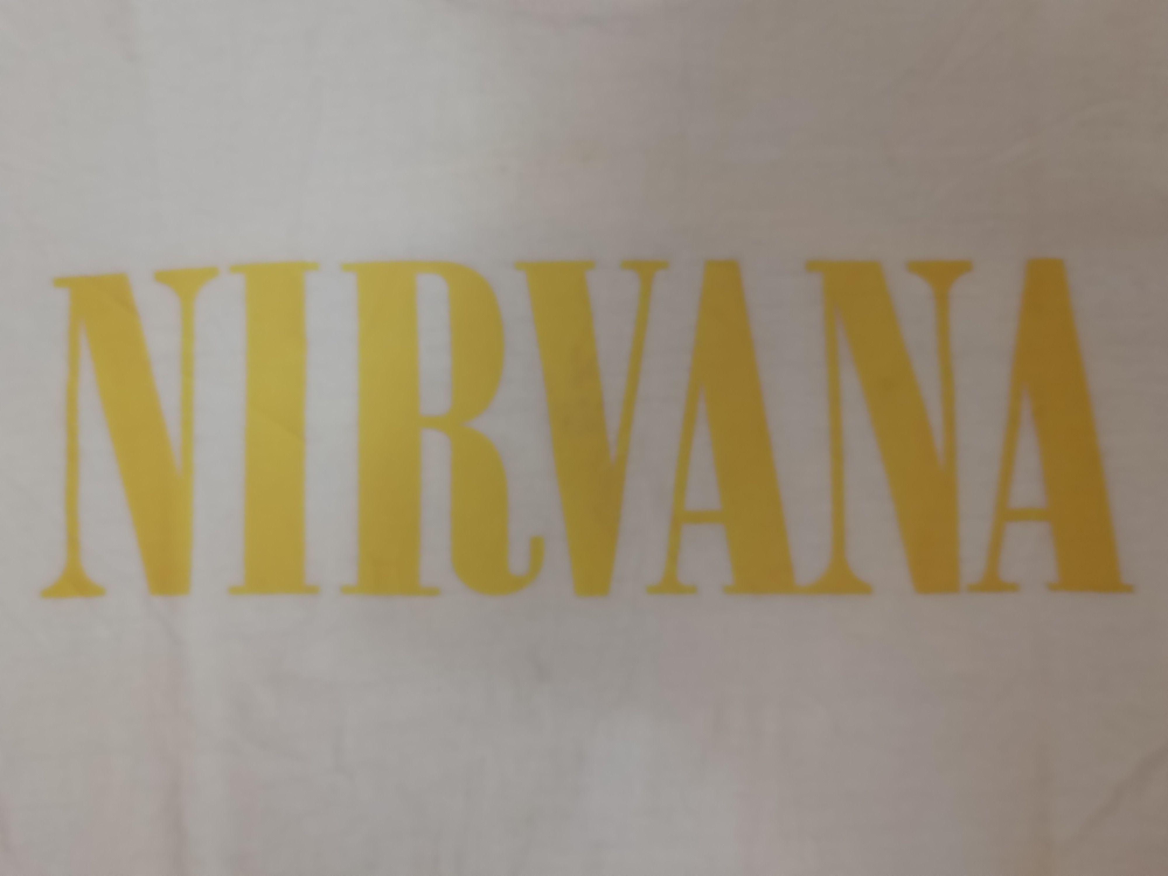 Band Tees ♦️Nirvana Smiley Big Logo T Shirt Size US L / EU 52-54 / 3 - 6 Thumbnail