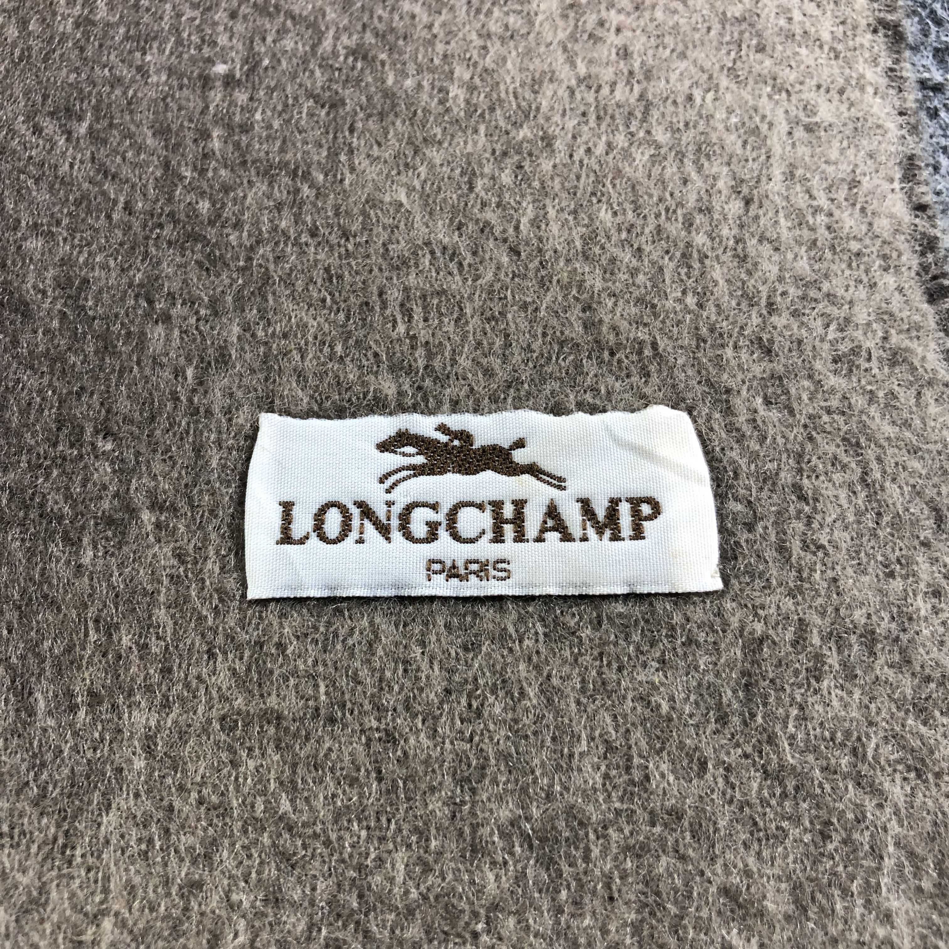 Longchamp Longchamp Wool Scarf Muffler V1971 Size ONE SIZE - 5 Thumbnail