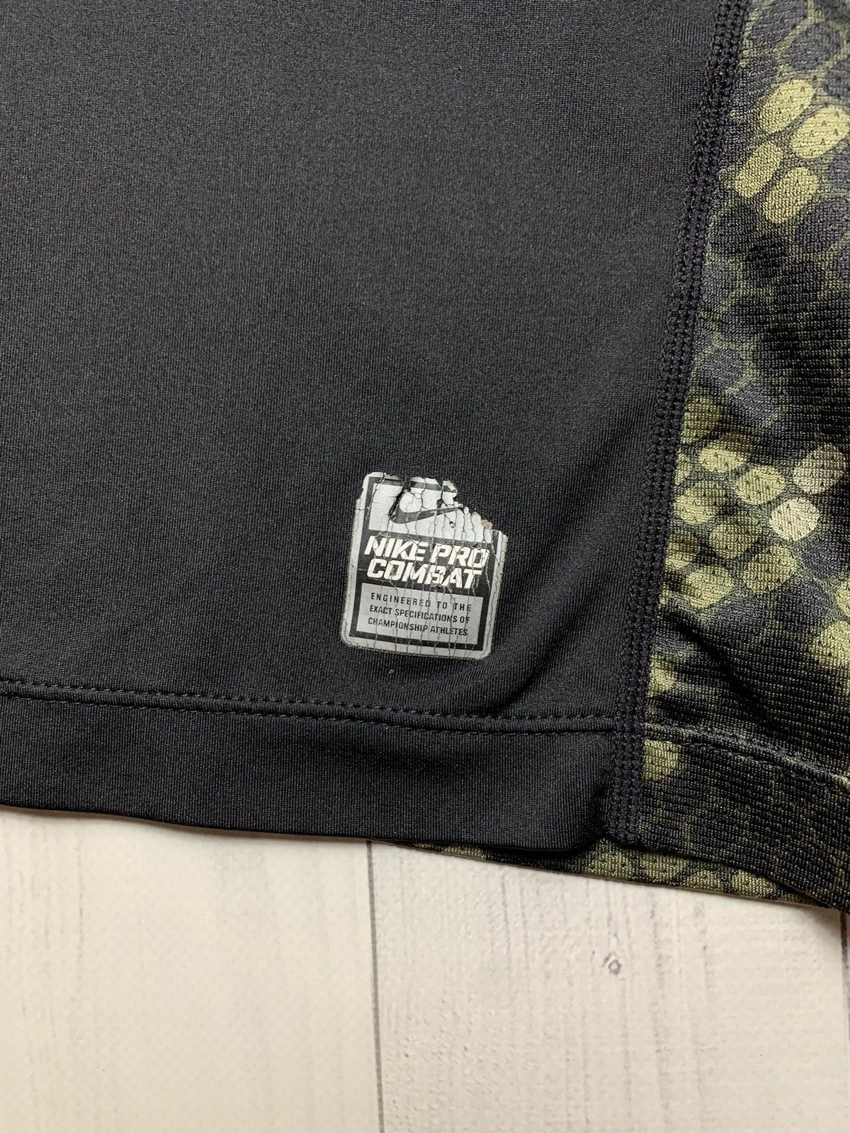 Nike × Vintage Vintage Nike pro combat training tee alligator mamba Size M Size US M / EU 48-50 / 2 - 8 Thumbnail