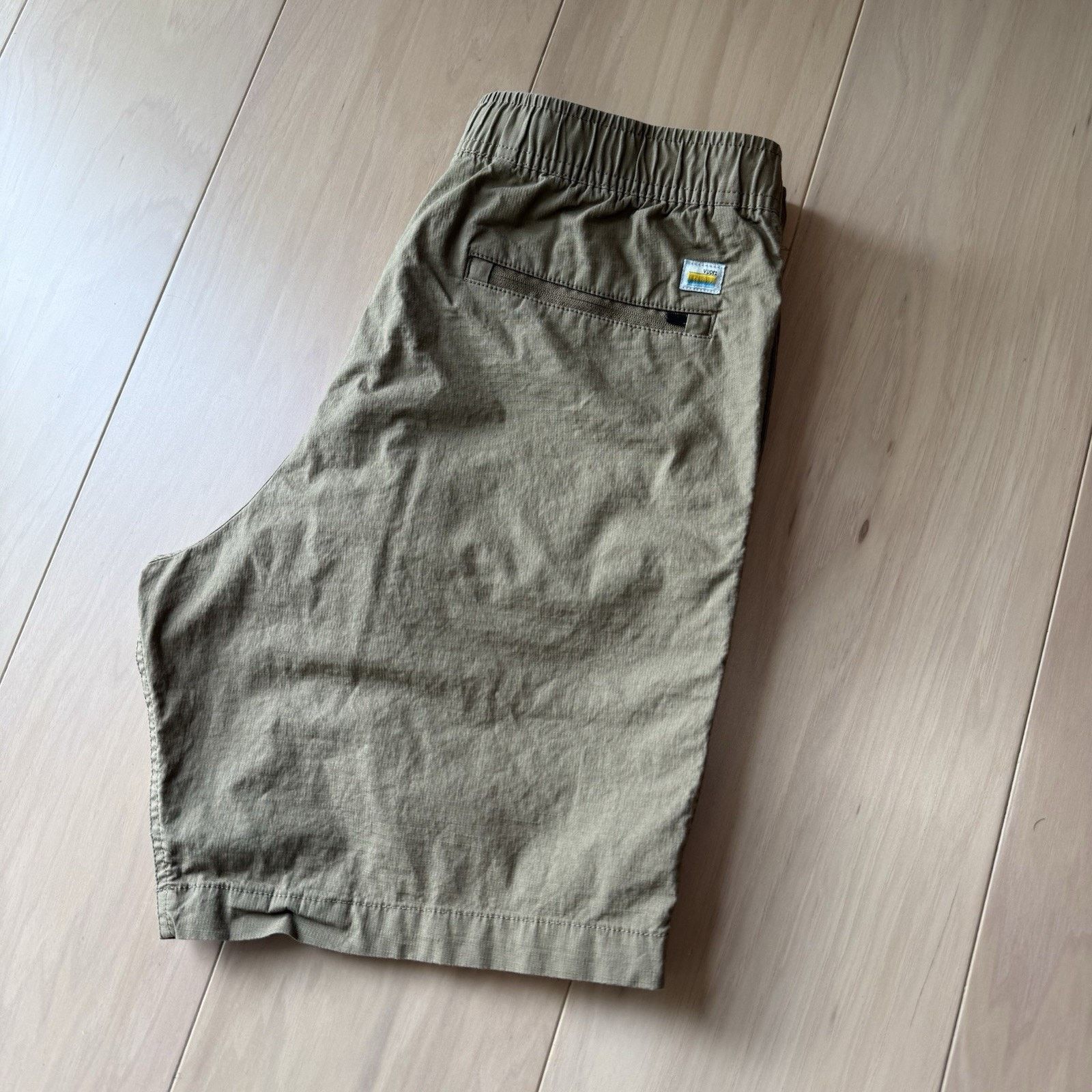 Vuori Vuori Ripstop Shorts Medium Khaki Lightweight Summer Size US 30 / EU 46 - 8 Thumbnail