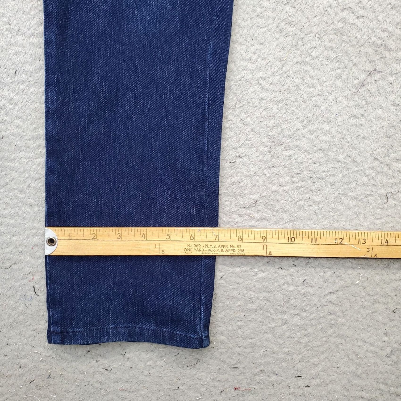 Coldwater Creek Coldwater Creek Jeans Womens Blue Denim Stretch Straight Leg High Waist Pull On Mens? Wait;** Size 30" / US 8 / IT 44 - 5 Thumbnail