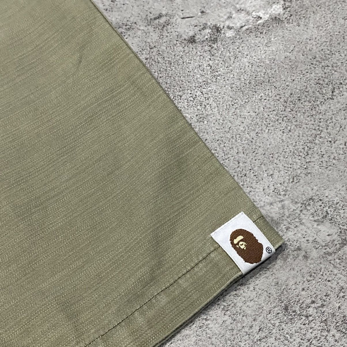 Bape Bape Green Long Cargo Size 30" / US 8 / IT 44 - 4 Thumbnail