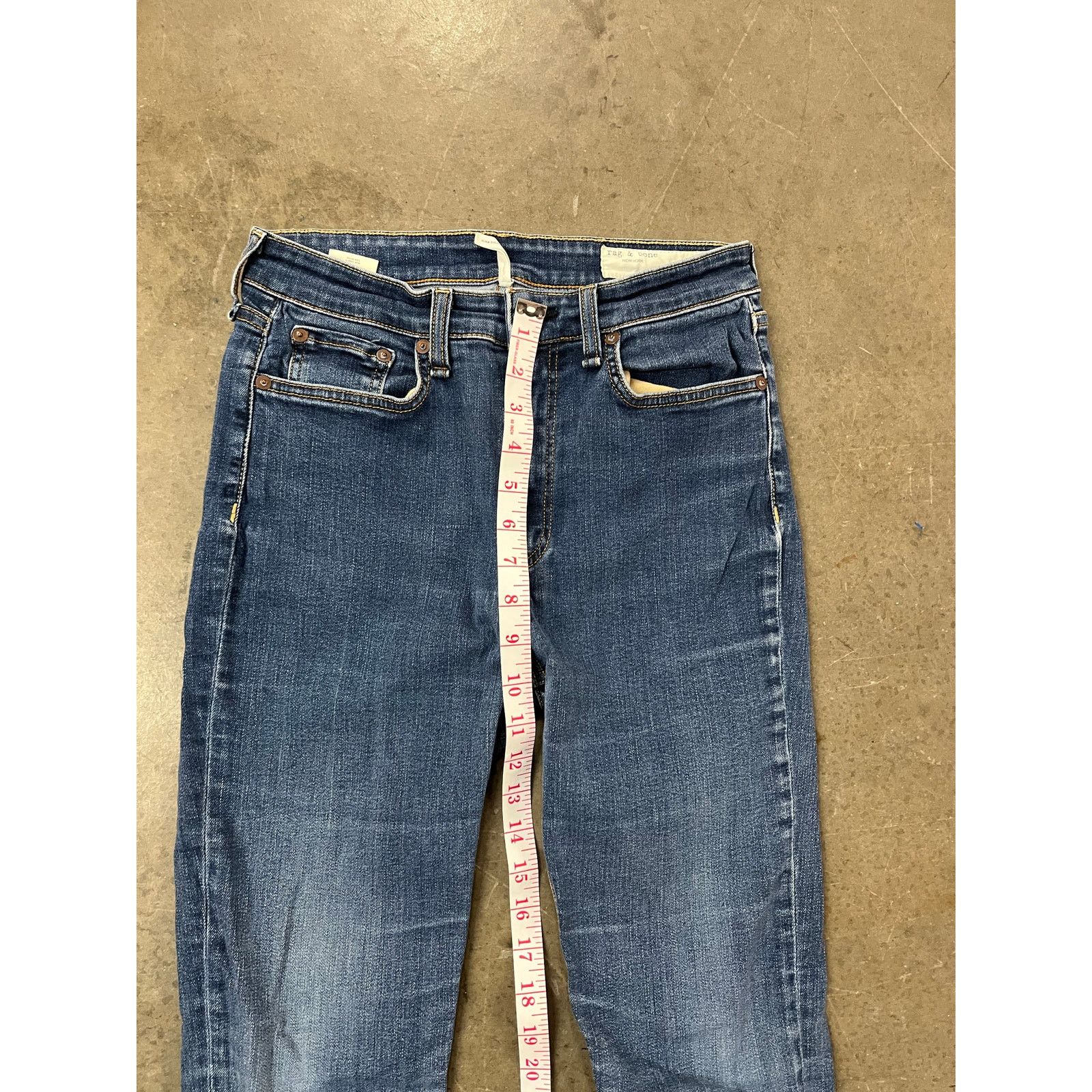 Rag & Bone Rag & Bone - Nina High Rise Skinny / 27R Size 27" / US 4 / IT 40 - 6 Thumbnail