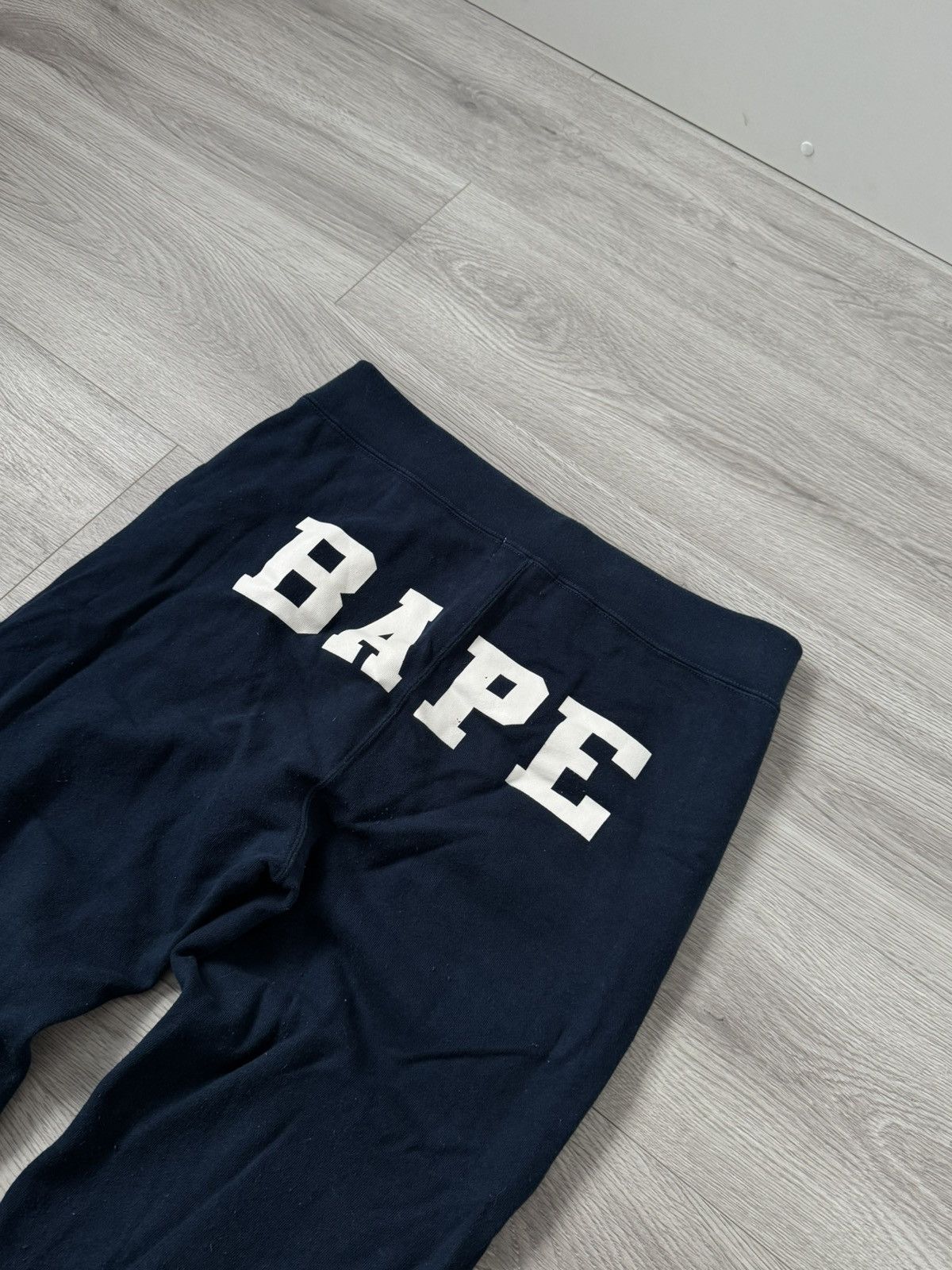 Bape Bape classic spellout logo sweatpants Size US 34 / EU 50 - 2 Thumbnail