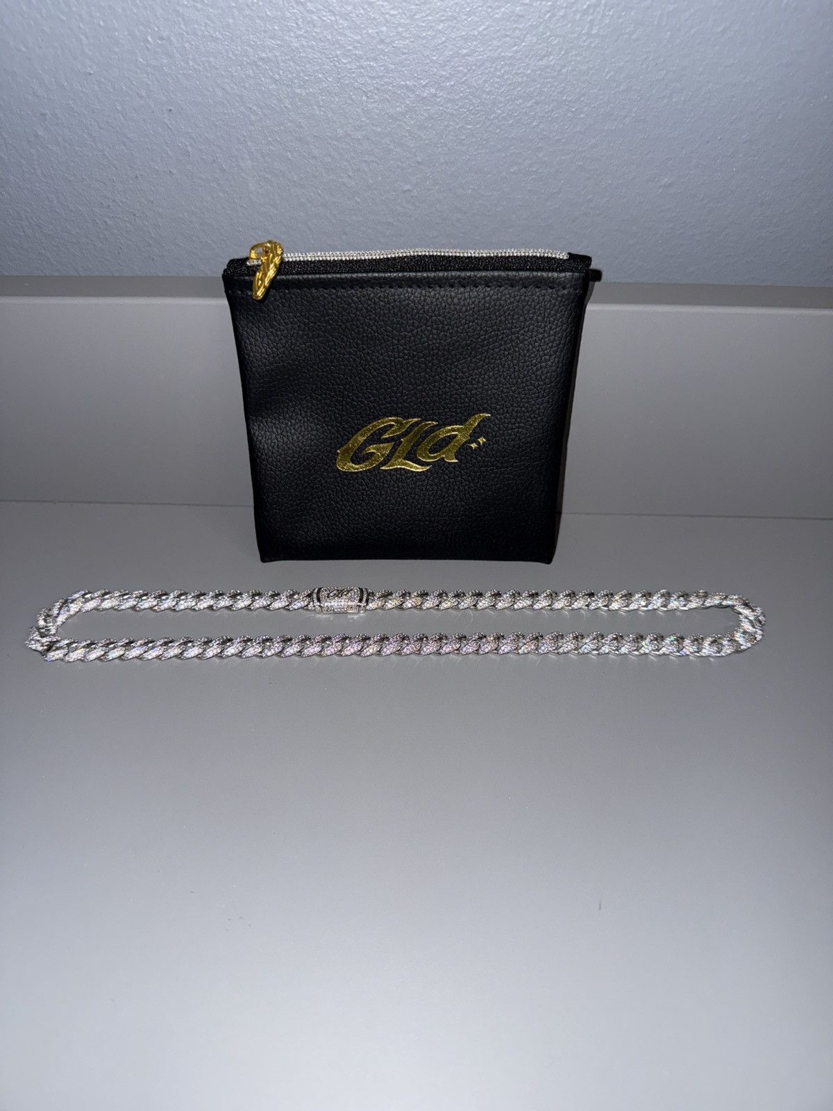 Other GLD Diamond Cuban Chain in White Gold - 8.5mm Size ONE SIZE - 3 Thumbnail