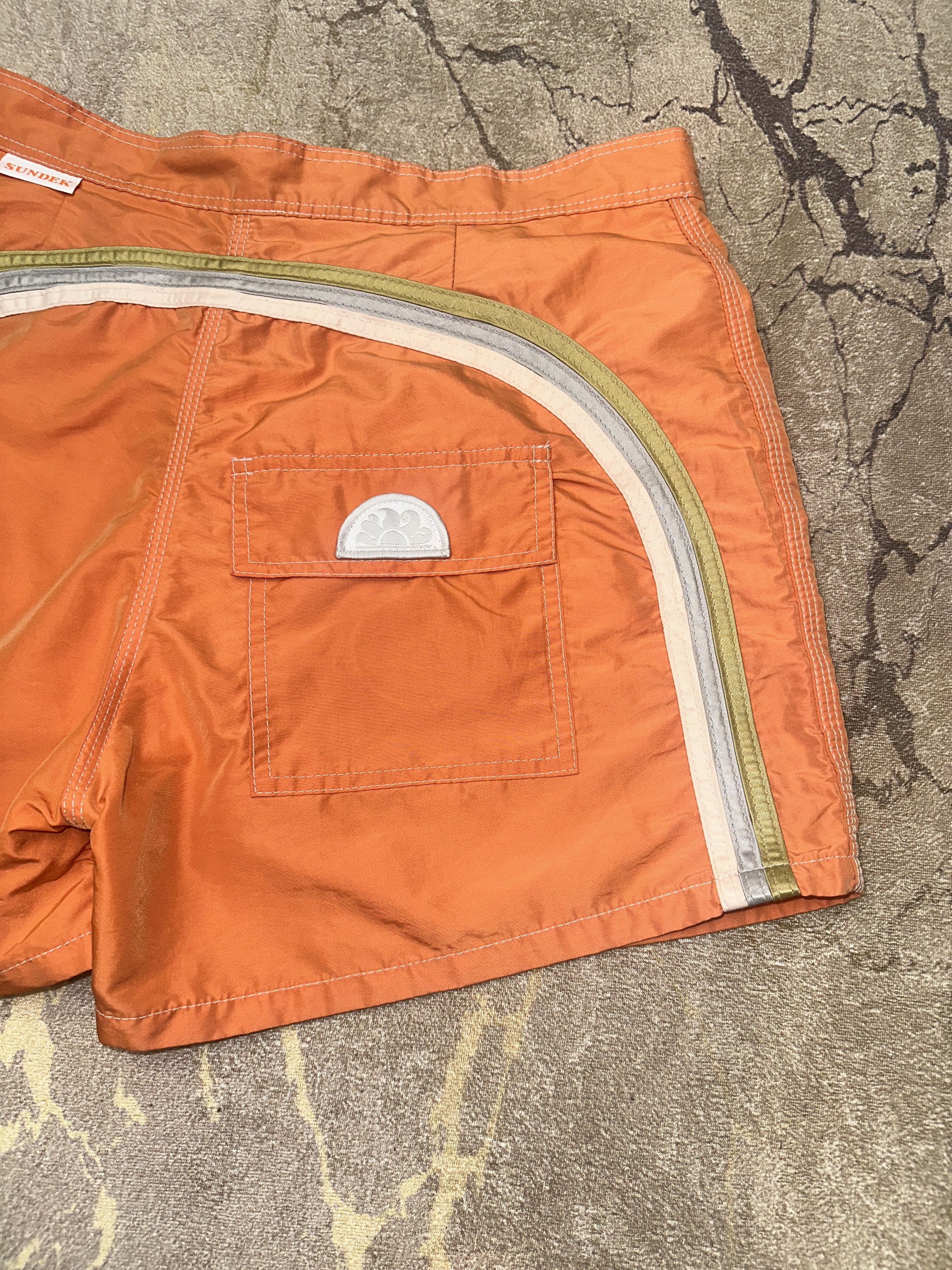 Sundek Metallic Sundek 31 Beach Board Shorts Trunks Bath Size 31 S Size US 31 - 5 Thumbnail