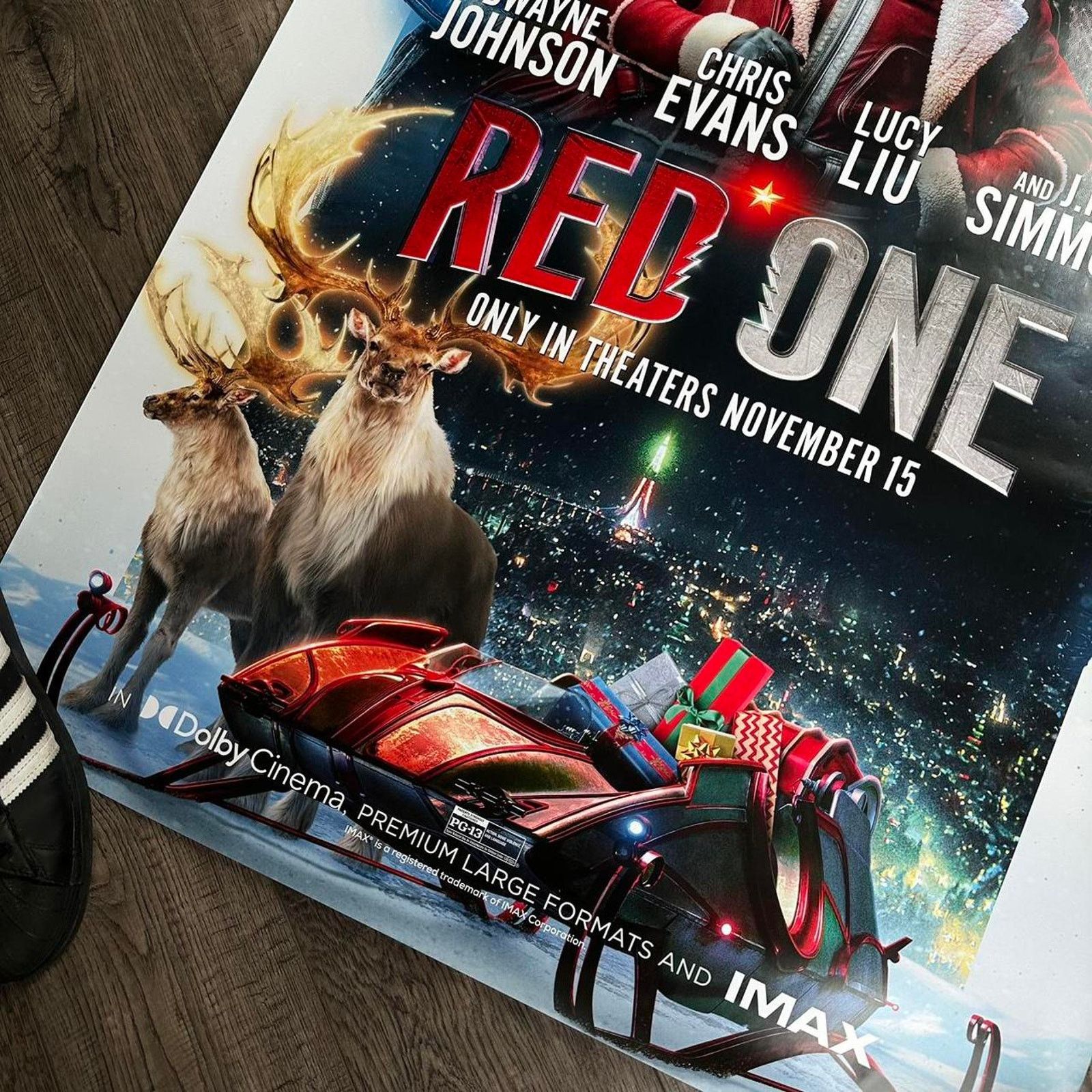 Other Red One Christmas Original 27x40 Movie Poster (2024) Size ONE SIZE - 3 Thumbnail