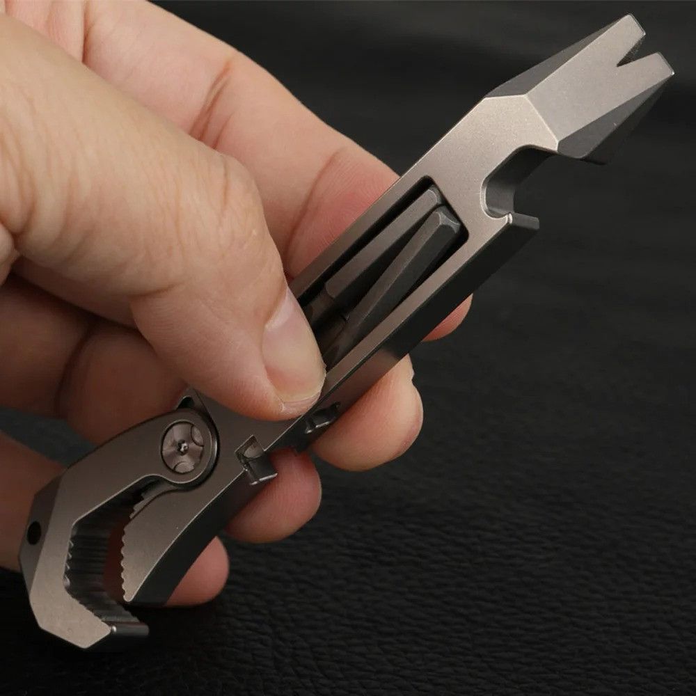 Other Titanium Wrench Screwdriver Multifunctional Tool Camping Size ONE SIZE - 3 Thumbnail