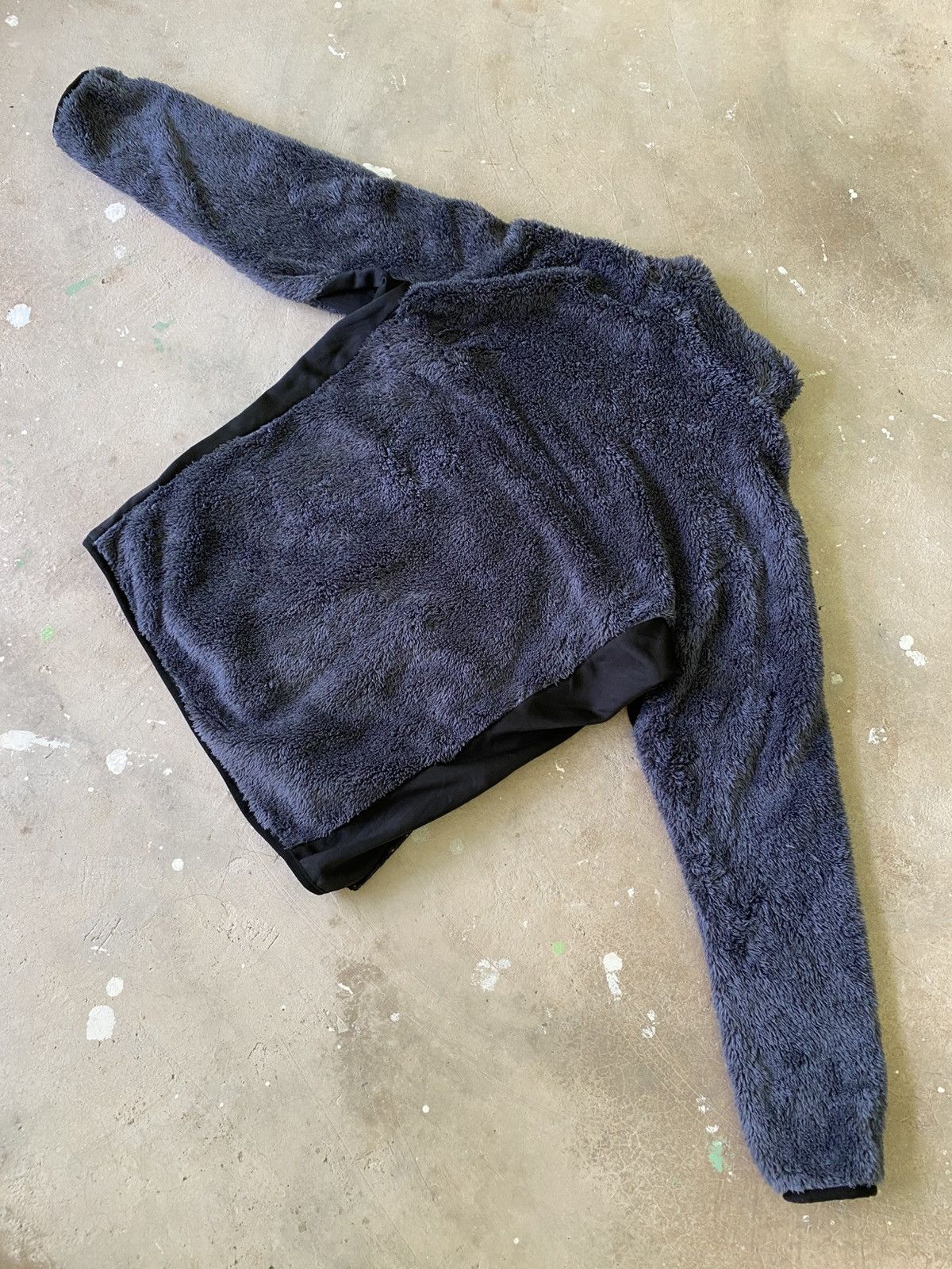 Japanese Brand AEGIS Tactical Sherpa Fleece Jacket Grey Black Size US M / EU 48-50 / 2 - 11 Thumbnail