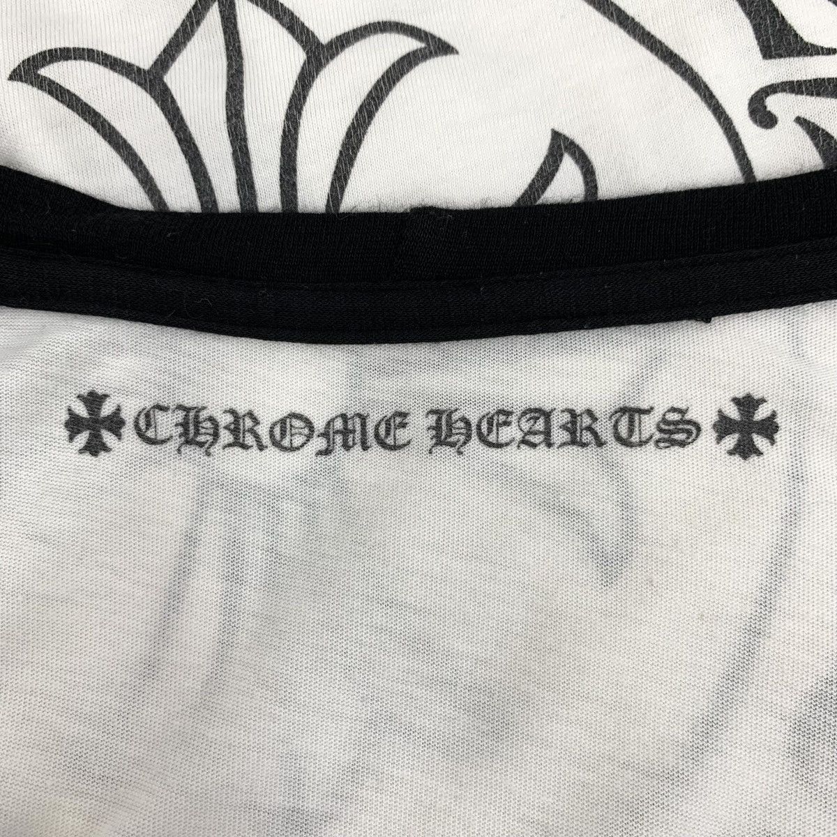 Chrome Hearts Chrome Hearts Horseshoe Print Long Sleeve T-Shirt K26WX Size L / US 10 / IT 46 - 5 Thumbnail