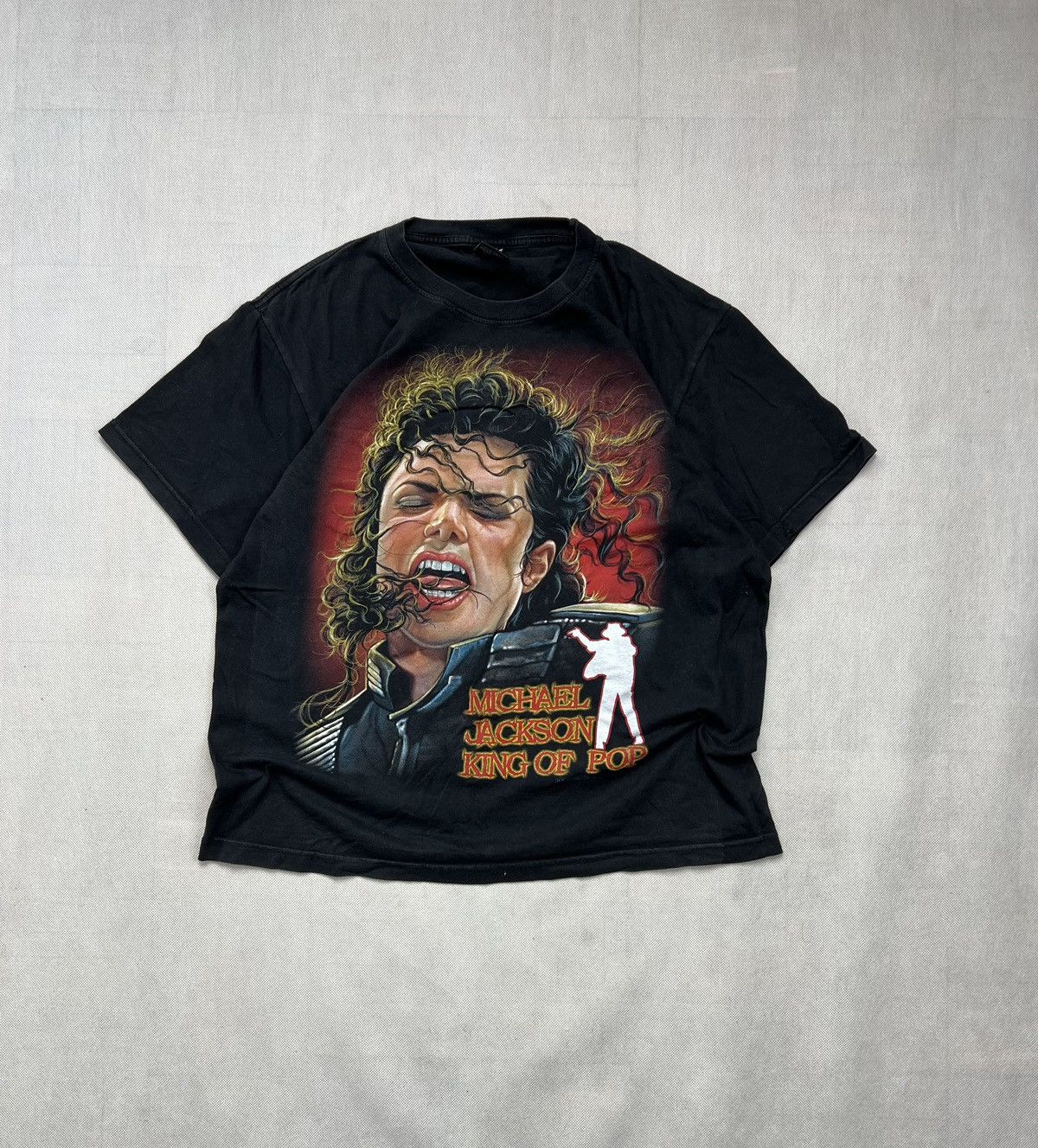 Band Tees × Vintage Tshirt Michael Jackson King Of Pop Vintafe Size US L / EU 52-54 / 3 - 1 Thumbnail