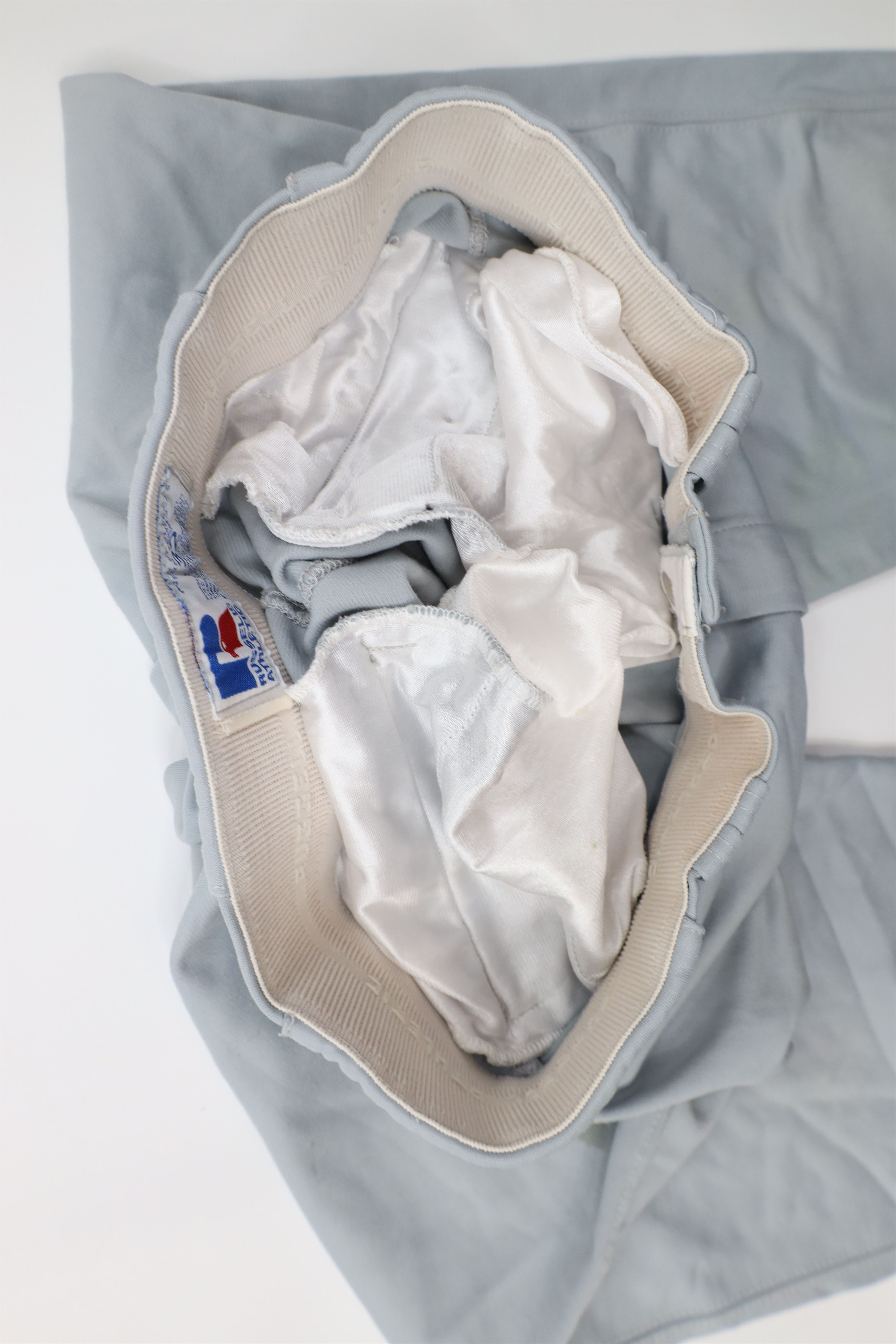 Russell Athletic Vintage 90s Russell Athletic Uniform Baseball Pants Gray USA Size US 32 / EU 48 - 9 Thumbnail