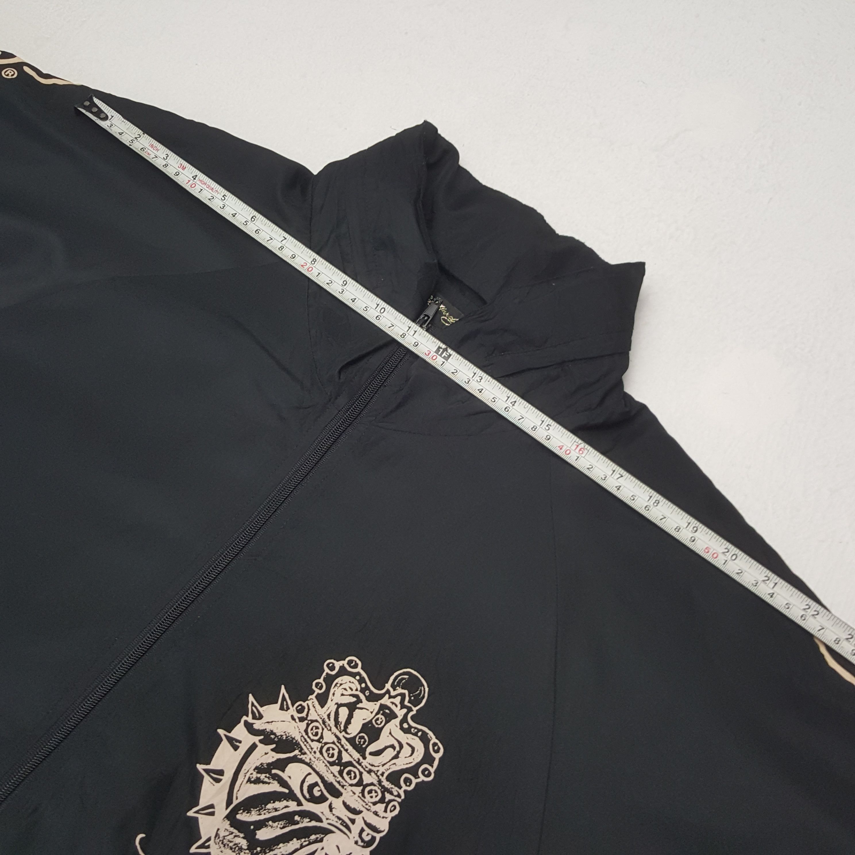 Christian Audigier × Ed Hardy × Vintage Vintage Ed Hardy by Christian Audiger Windbreaker Jacket Size US L / EU 52-54 / 3 - 6 Thumbnail