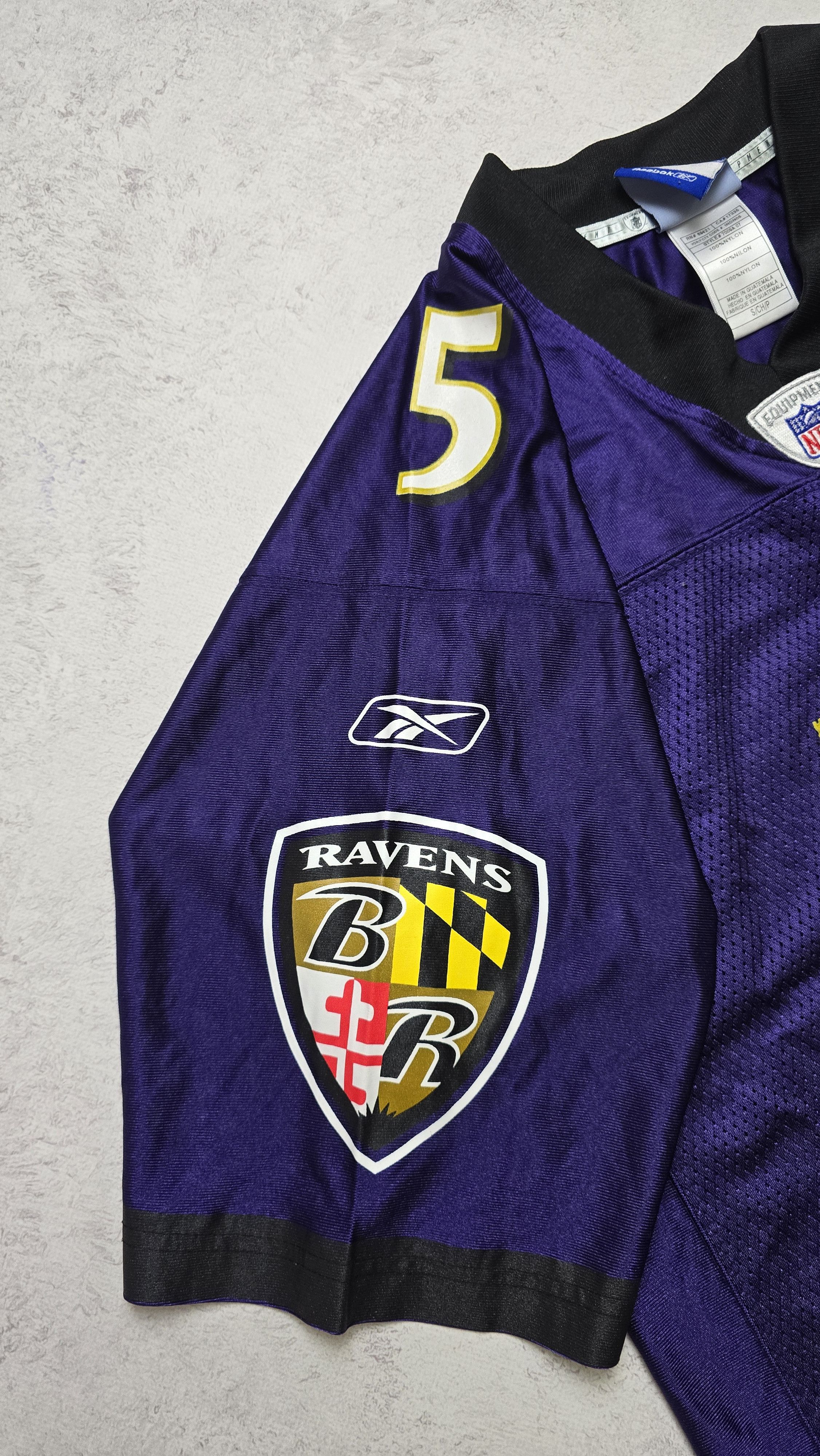 Reebok Baltimore Ravens Joe Flacco #5 NFL Reebok Football Jersey Size US S / EU 44-46 / 1 - 9 Thumbnail
