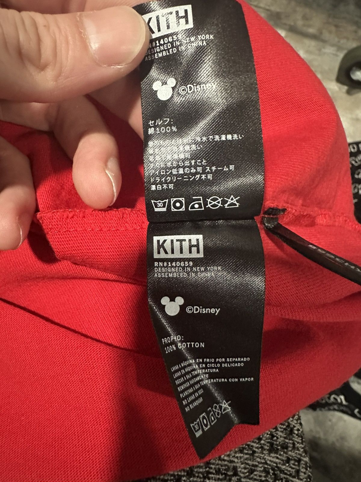 Disney × Kith KITH X DISNEY 90S CLASSIC LOGO MICKEY TEE Size US M / EU 48-50 / 2 - 5 Thumbnail