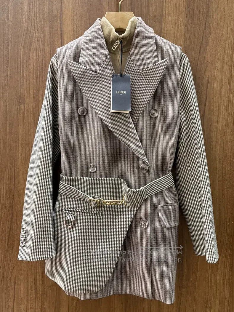 Fendi Fendi Houndstooth three-piece suit Size XS / US 0-2 / IT 36-38 - 1 Thumbnail