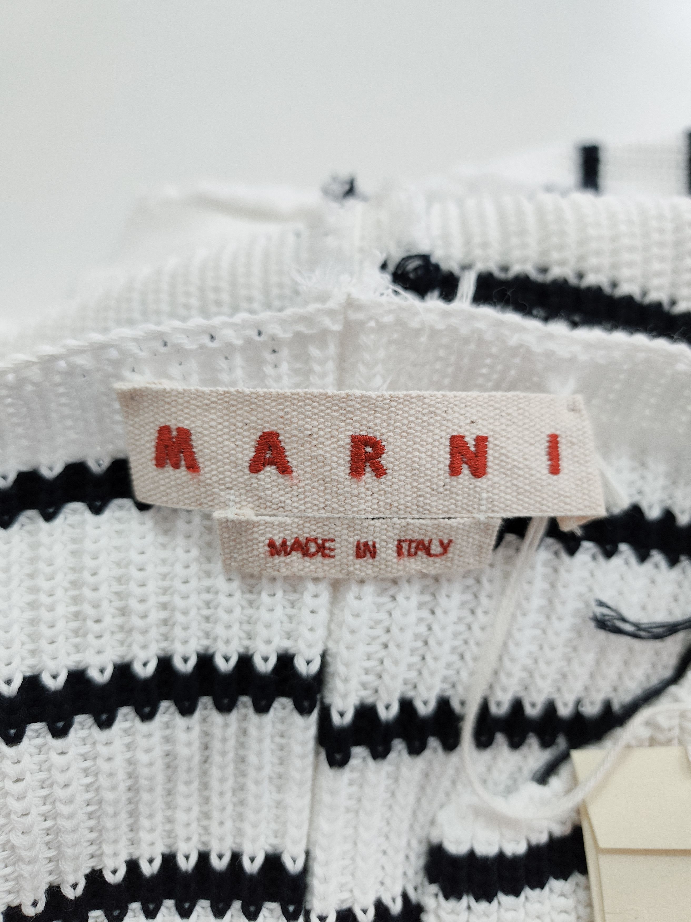 Marni Marni "Disrupted Breton Stripes" Size XXS / US 00 / IT 34 - 5 Thumbnail