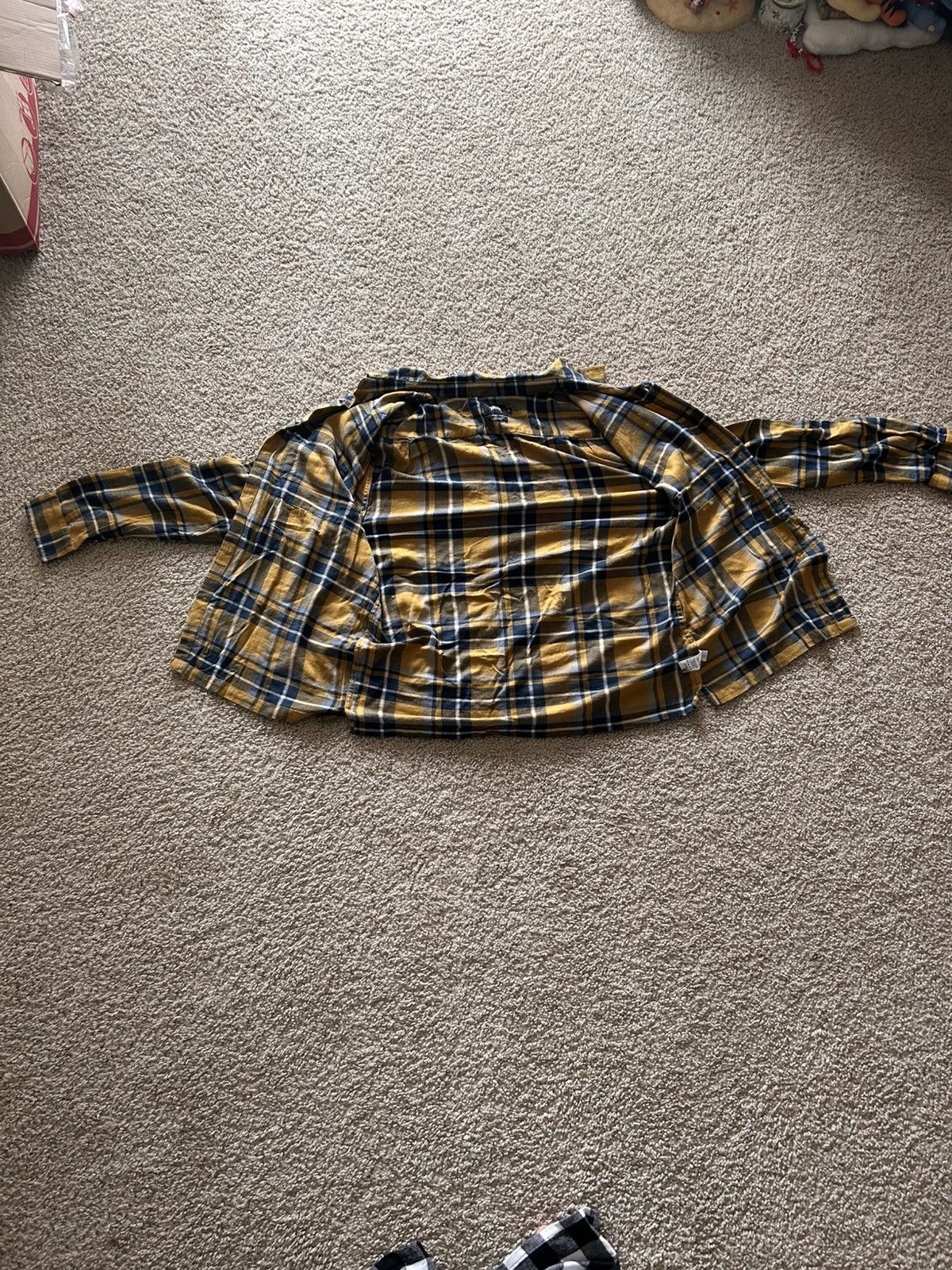 Stussy stussy button up yellow vintage shirt Size US XL / EU 56 / 4 - 1 Thumbnail