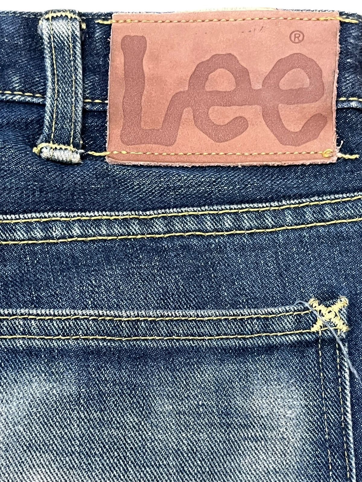 Lee × POST ARCHIVE FACTION (PAF) Vintage Lee Riders Flare Faded Distressed Denim Size US 32 / EU 48 - 8 Thumbnail