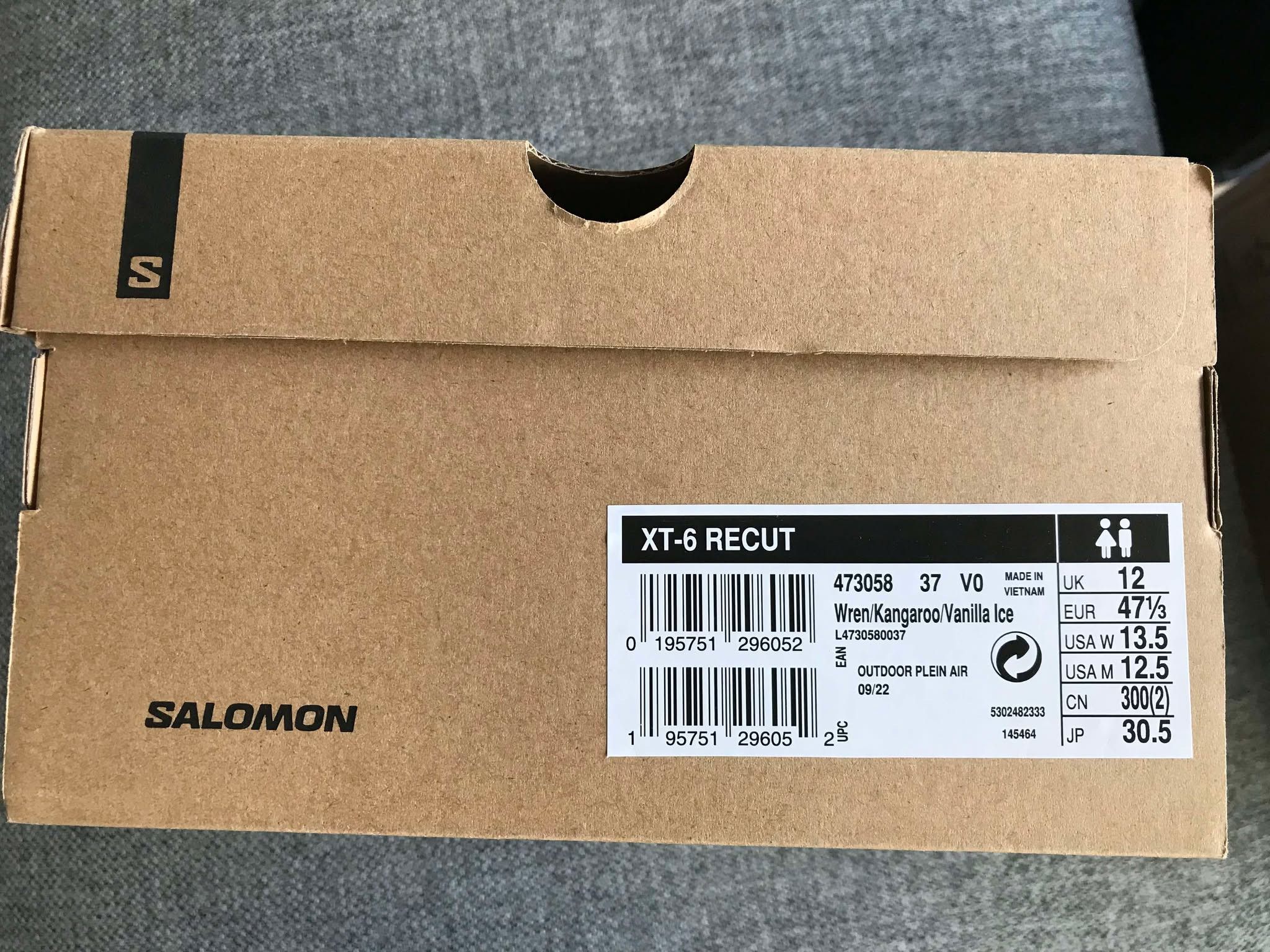 Salomon XT-6 recut Size US 12.5 / EU 45-46 - 6 Thumbnail