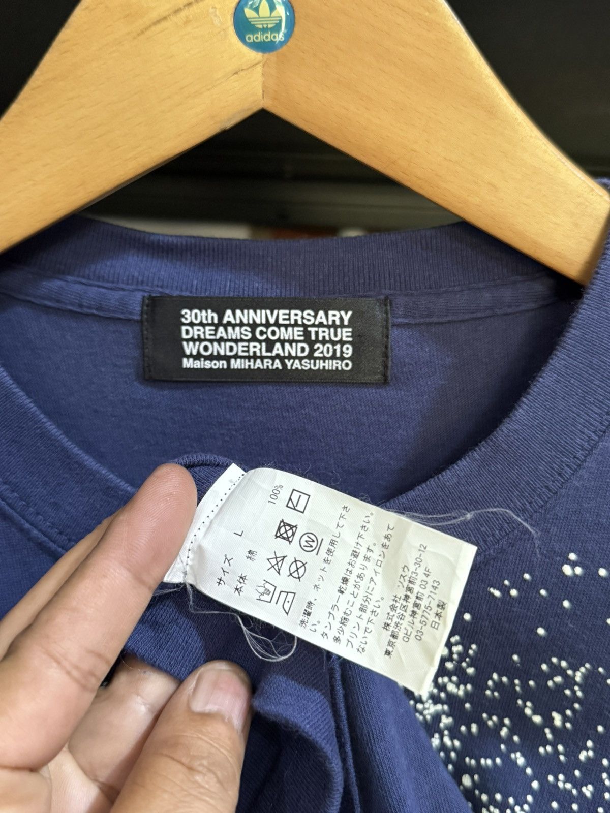 Maison MIHARA YASUHIRO Rare Maison Mihara Yasuhiro DREAMS COME TRUE Japan Tee Size US L / EU 52-54 / 3 - 9 Thumbnail