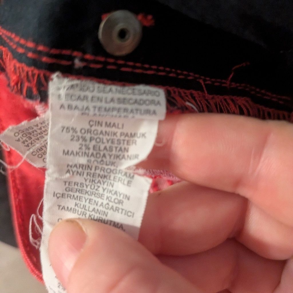 Prana Prana Red Jeans Size 4/27 Size 27" / US 4 / IT 40 - 3 Thumbnail