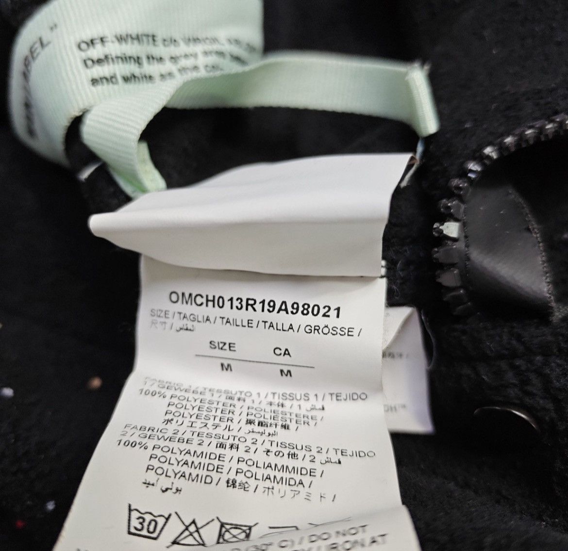 Off-White Off-White SS19 Paint Splatter Cargo Sweatpants Size US 30 / EU 46 - 4 Thumbnail
