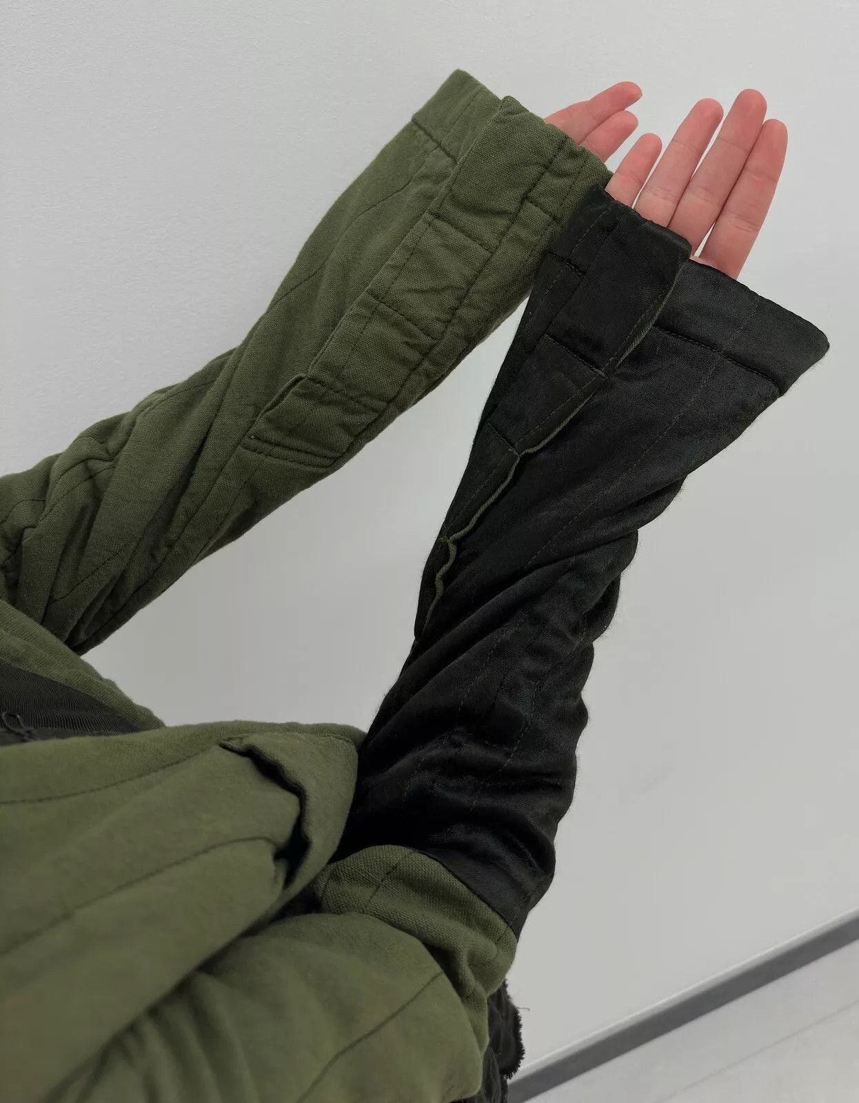 Haider Ackermann Haider Ackermann Black Quilted Contrast Jacket Womens Size XS / US 0-2 / IT 36-38 - 9 Thumbnail