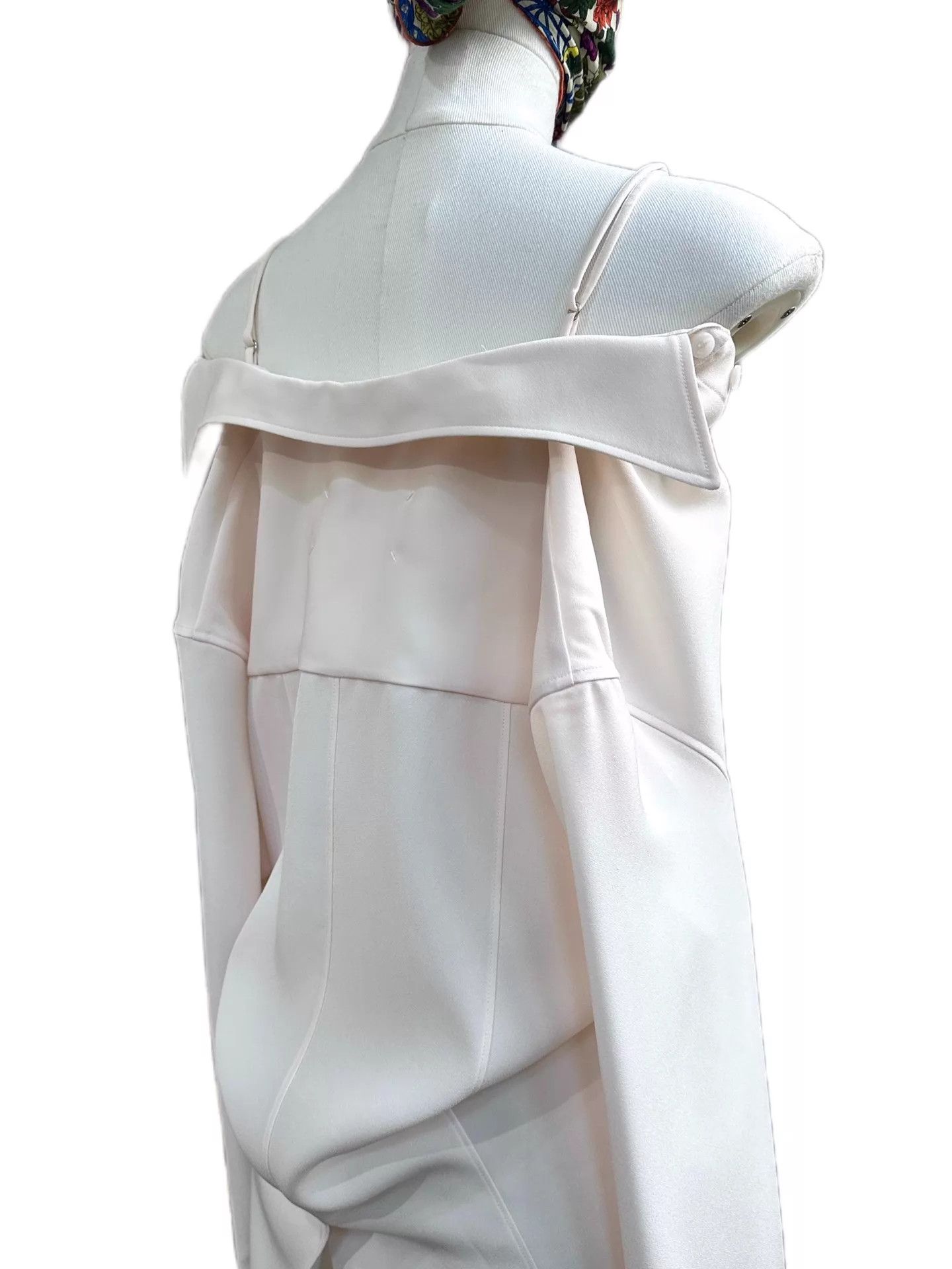 Maison Margiela Maison Margiela 2020SS 2-way One-Shoulder Shirt Size 38 Size XS / US 0-2 / IT 36-38 - 2 Thumbnail