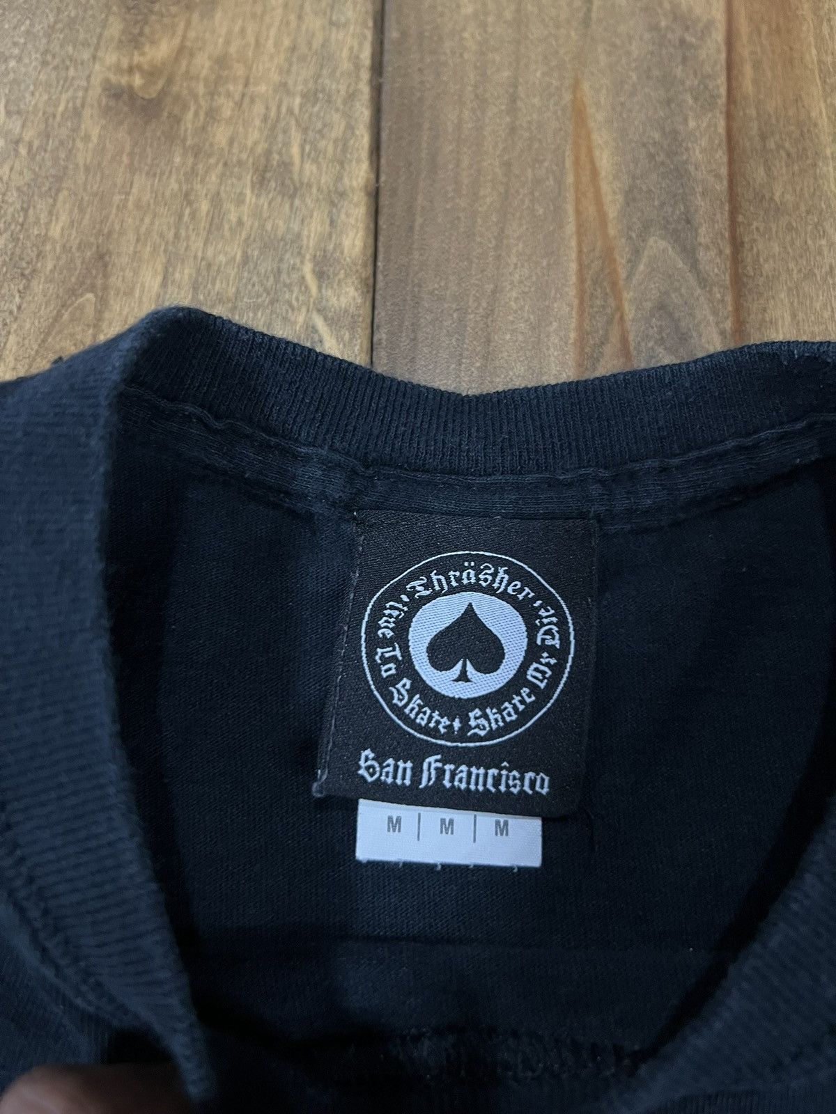 Thrasher × Vintage Vintage custom Thrasher tee Size US M / EU 48-50 / 2 - 5 Thumbnail
