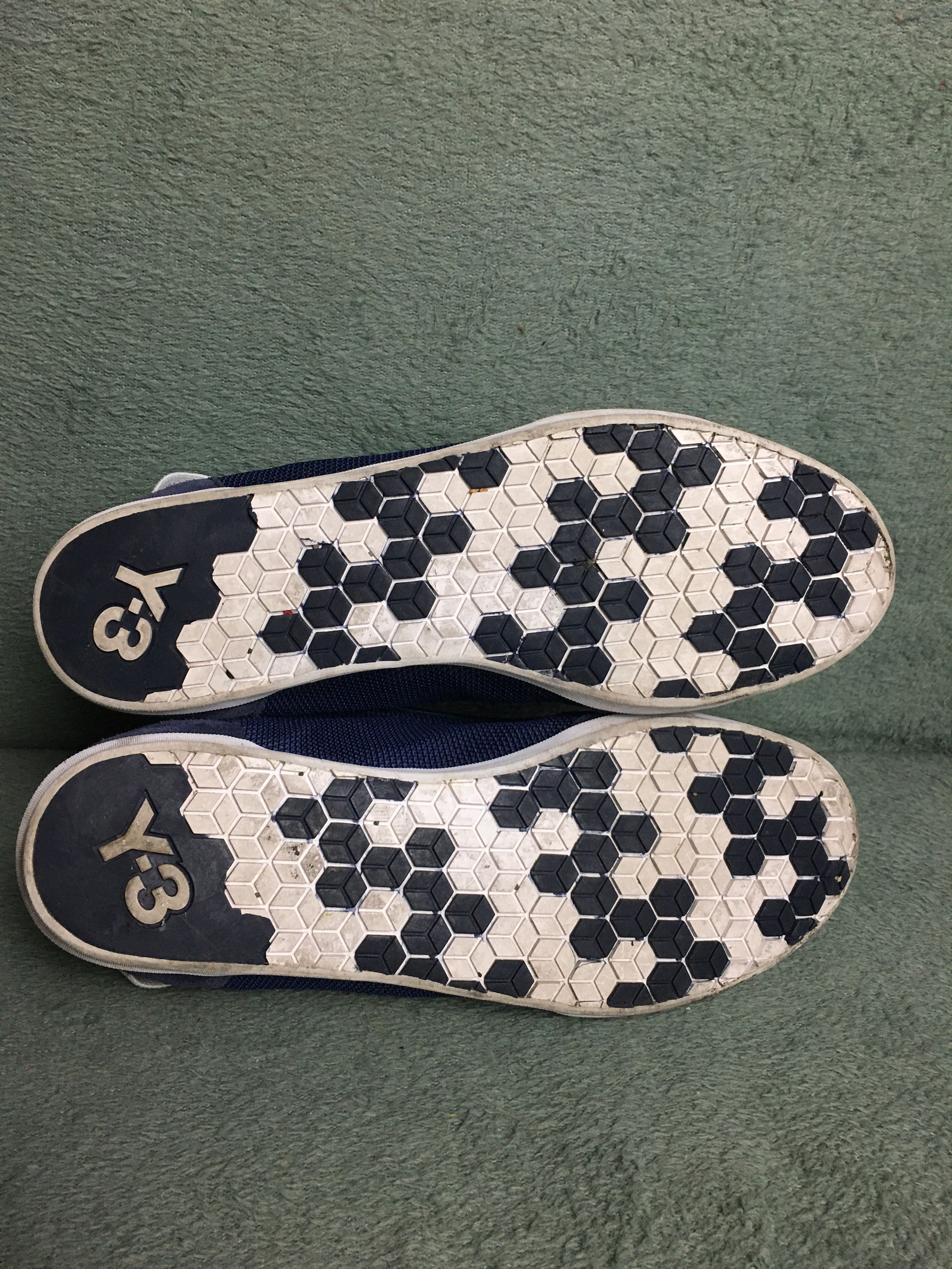 Adidas × Y-3 Adidas Y-3 Yohji Yamamoto Navy Mens Sneakers US 10 EU 43 Size US 10 / EU 43 - 11 Thumbnail