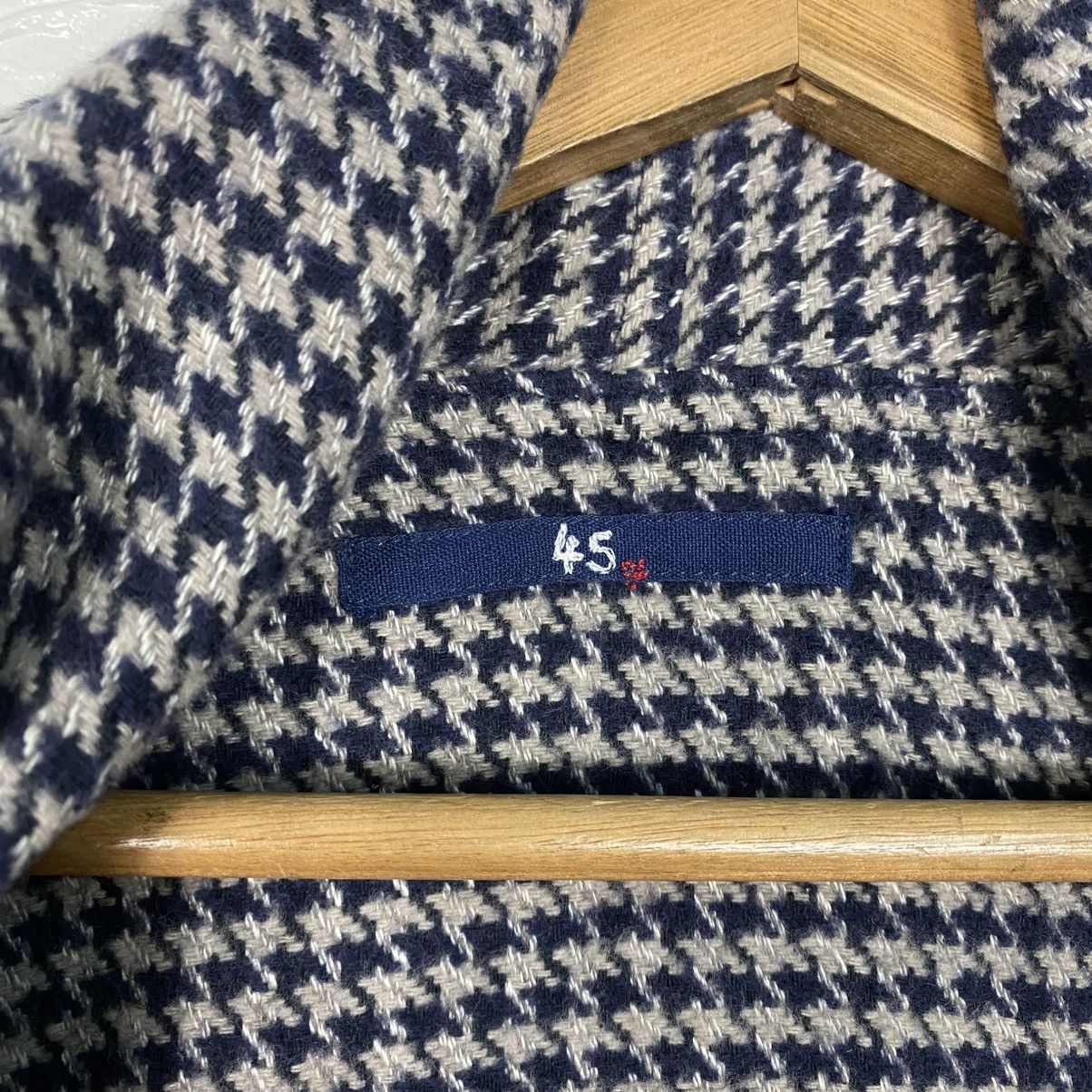 45rpm 📌Buttonless Cropped Kimono 45Rpm Tartan Design Check Size M / US 6-8 / IT 42-44 - 17 Thumbnail