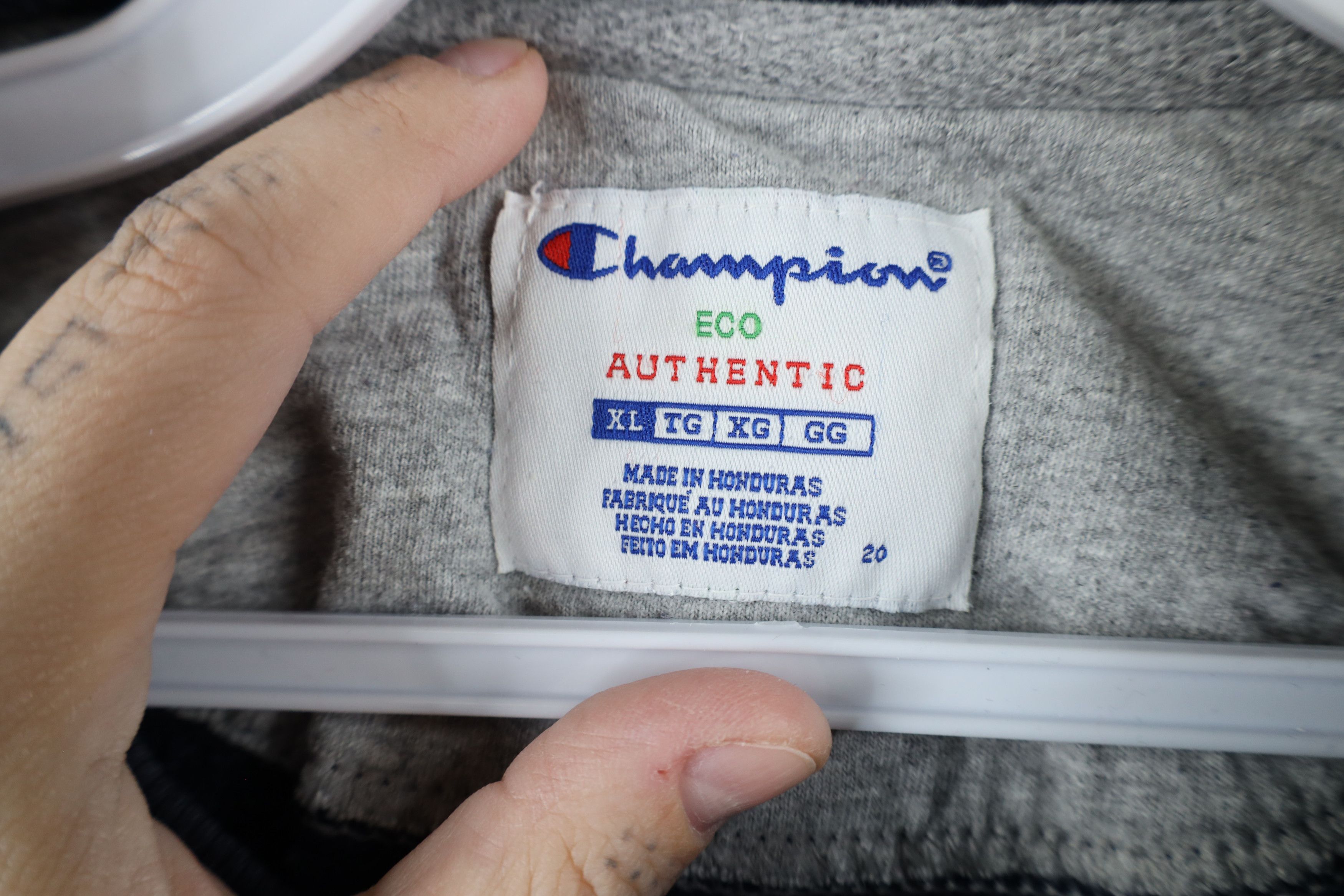 Champion × Vintage Vintage Champion Classic Logo Crewneck Sweatshirt Navy Blue Size US XL / EU 56 / 4 - 9 Thumbnail