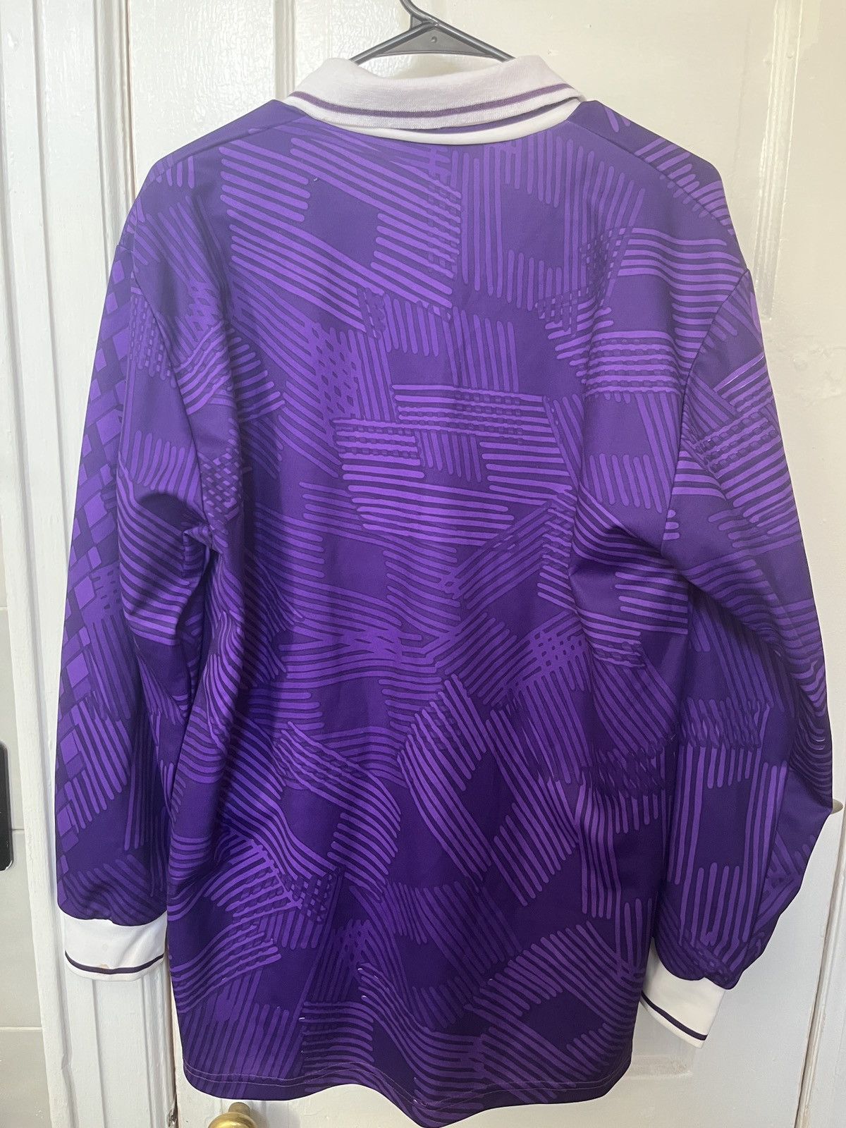 Lotto Sport × Vintage RARE Fiorentina 91/92 Long Sleeve Jersey Vintage Size US XL / EU 56 / 4 - 3 Thumbnail