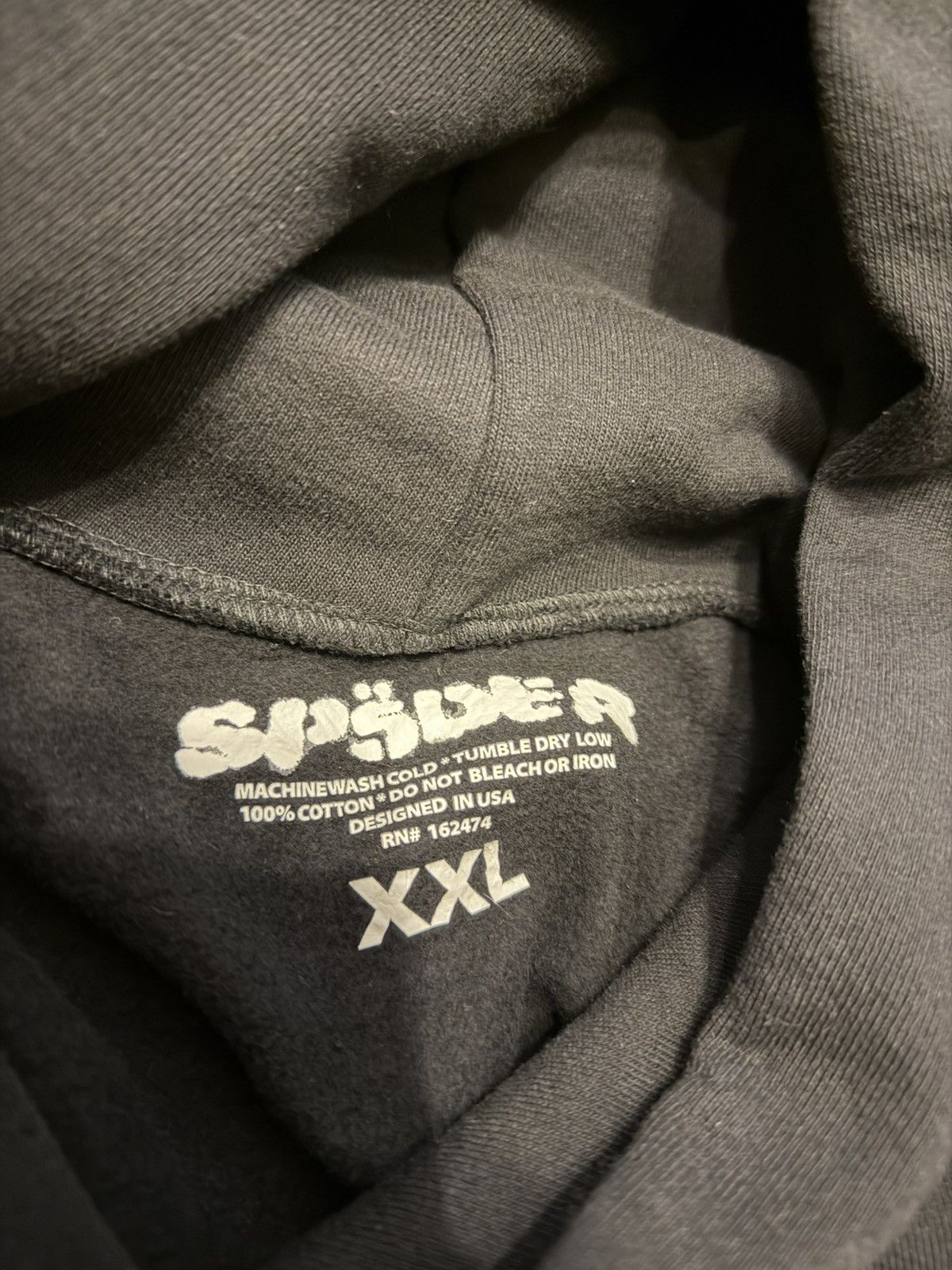 Sp5der rhinestone hoodie Size US XXL / EU 58 / 5 - 6 Thumbnail
