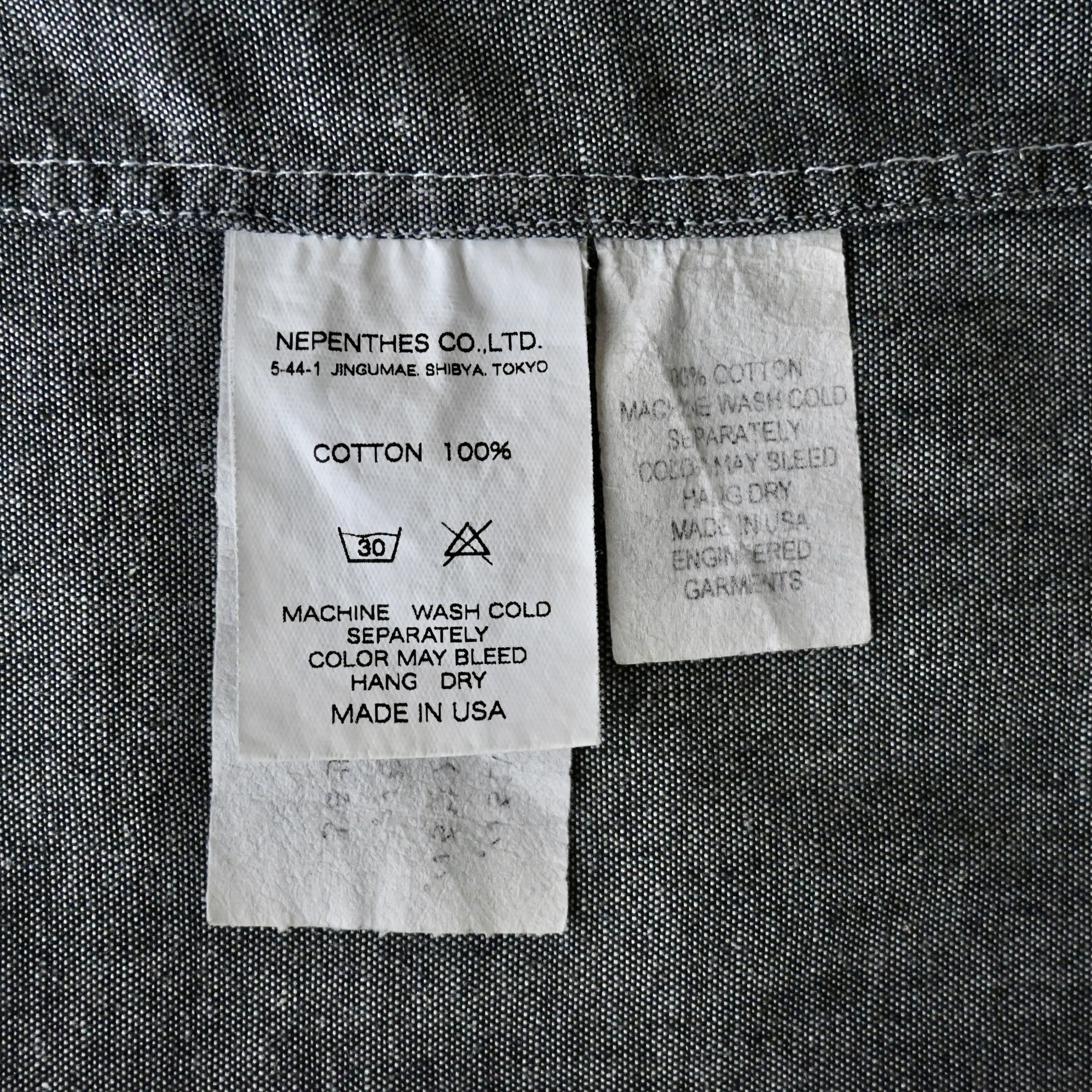 Engineered Garments Vintage 2000s ENGINEERED GARMENTS, 19th Century BD Shirt Size US M / EU 48-50 / 2 - 8 Thumbnail