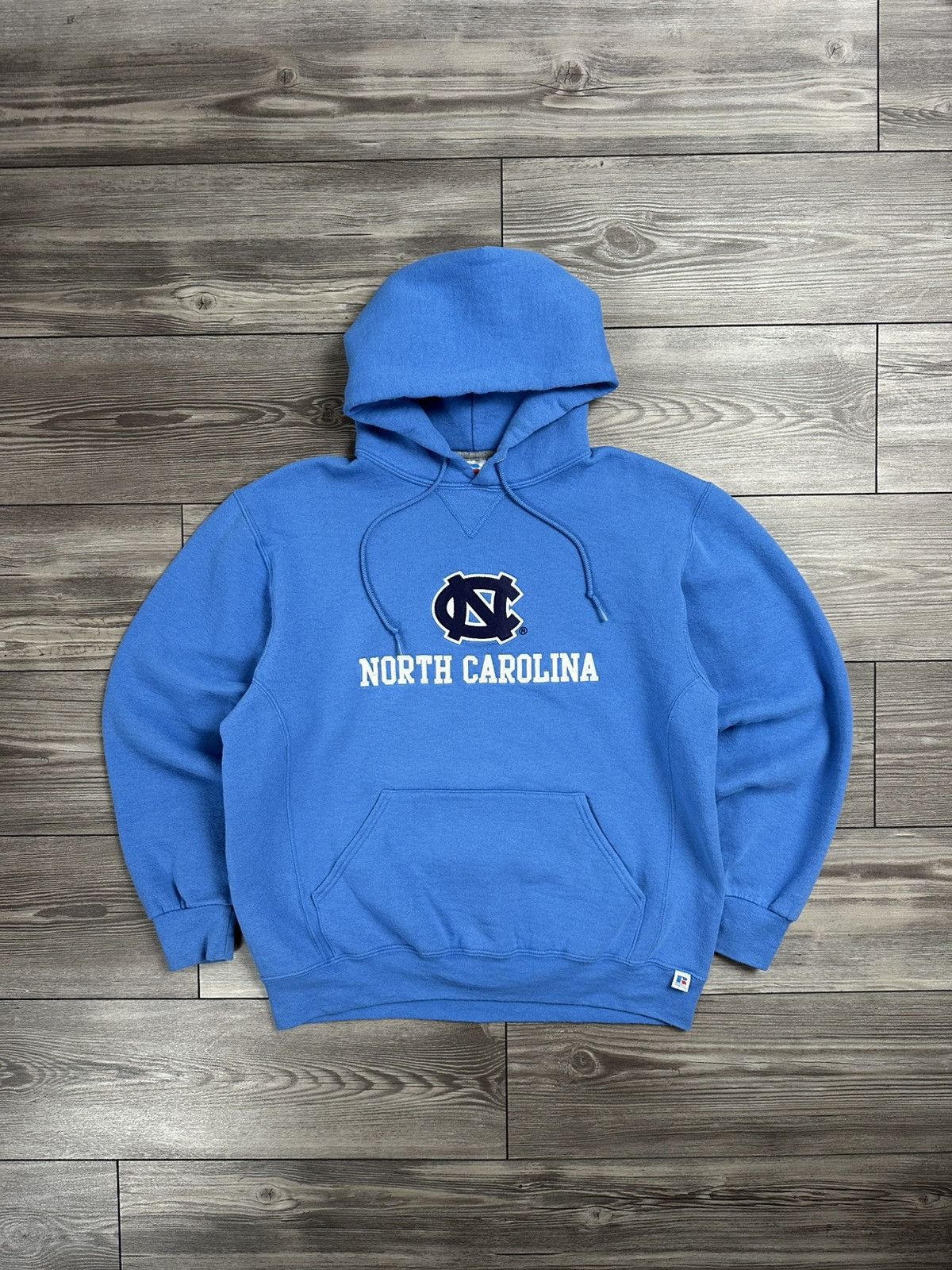 Russell Athletic Y2K Russell Athletic University Of North Carolina Hoodie Size US L / EU 52-54 / 3 - 1 Thumbnail